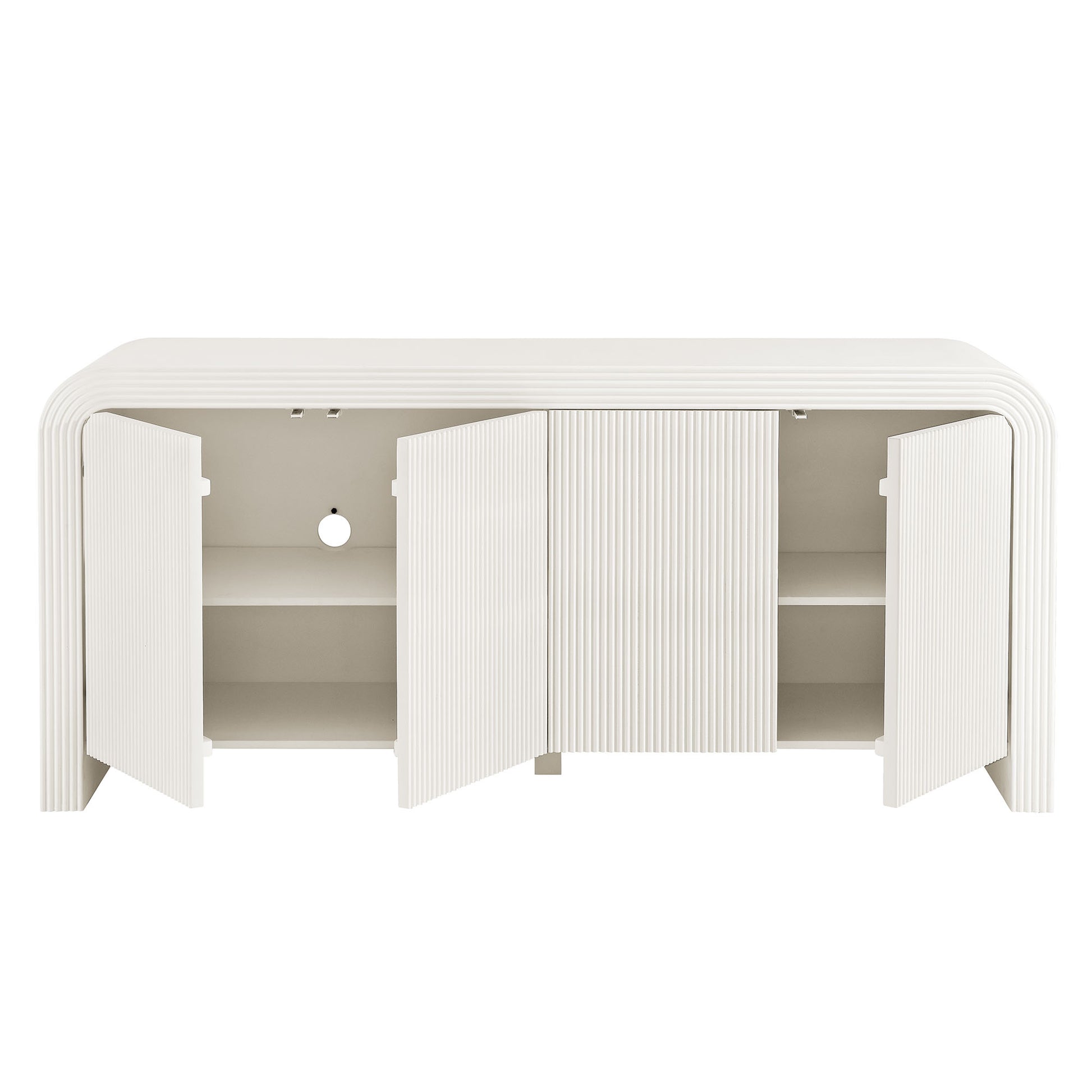 Waterflute 70" Fluted Sideboard Cabinet by Modway - Best Buy Furniture