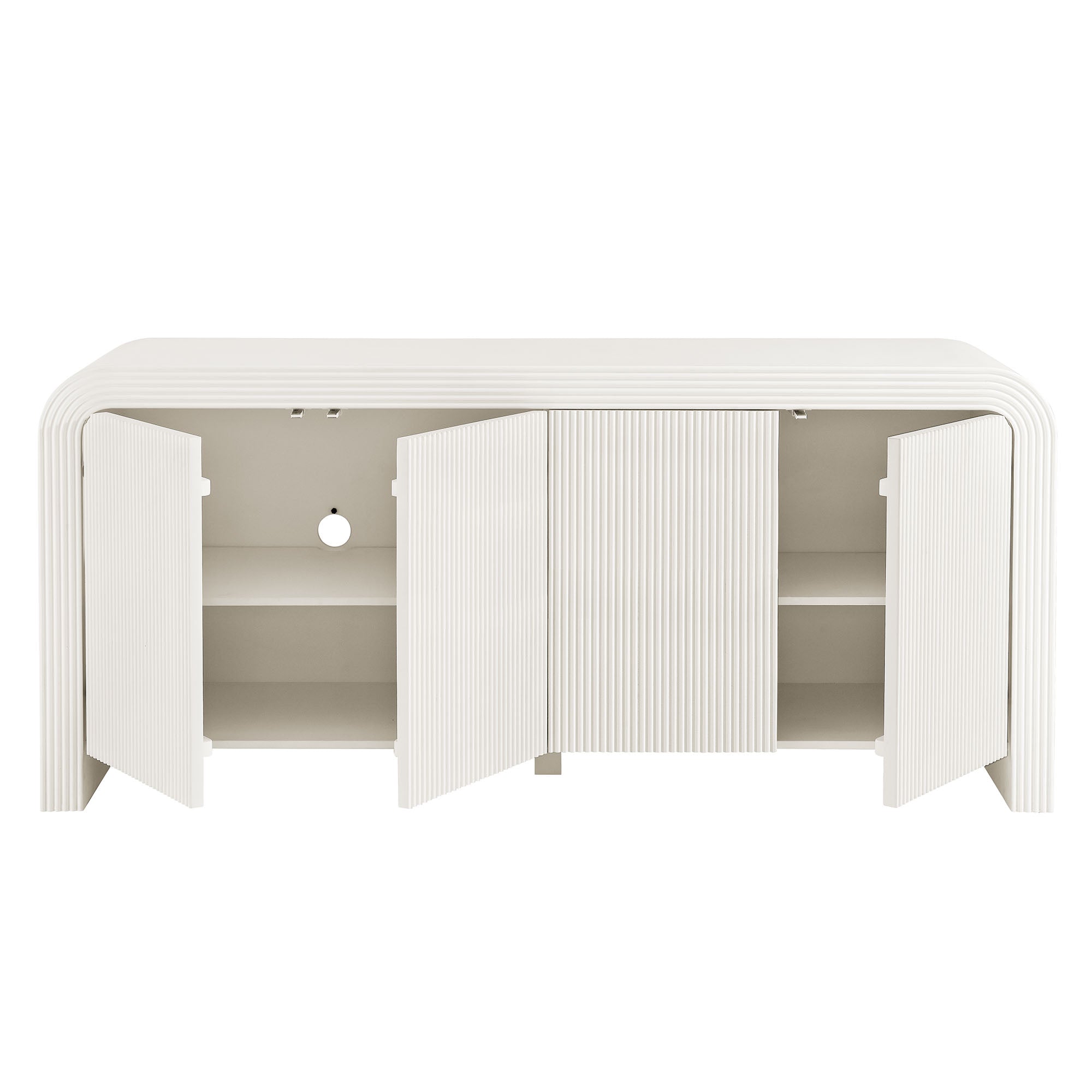 Waterflute 70" Fluted Sideboard Cabinet by Modway - Best Buy Furniture