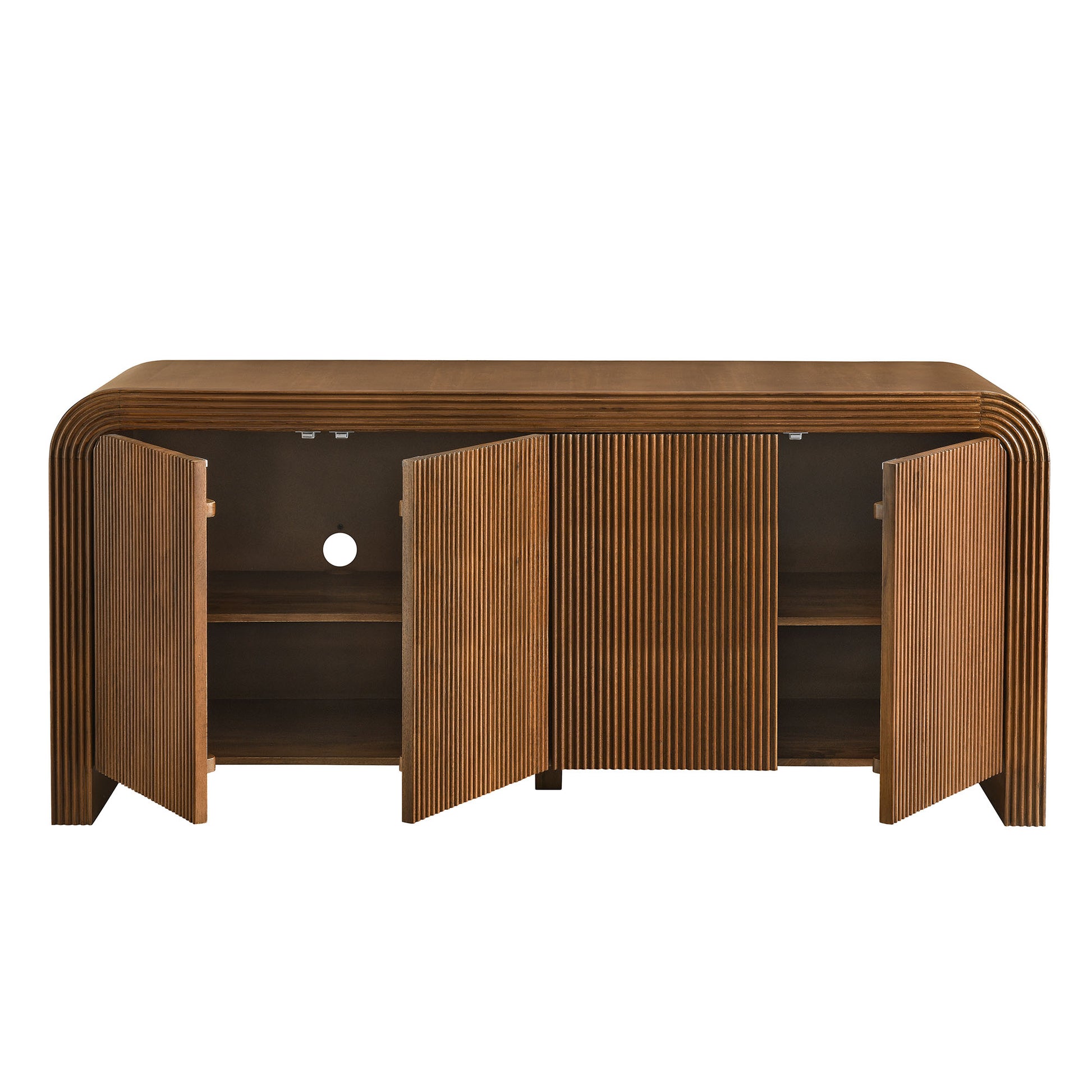 Waterflute 70" Fluted Sideboard Cabinet by Modway - Best Buy Furniture