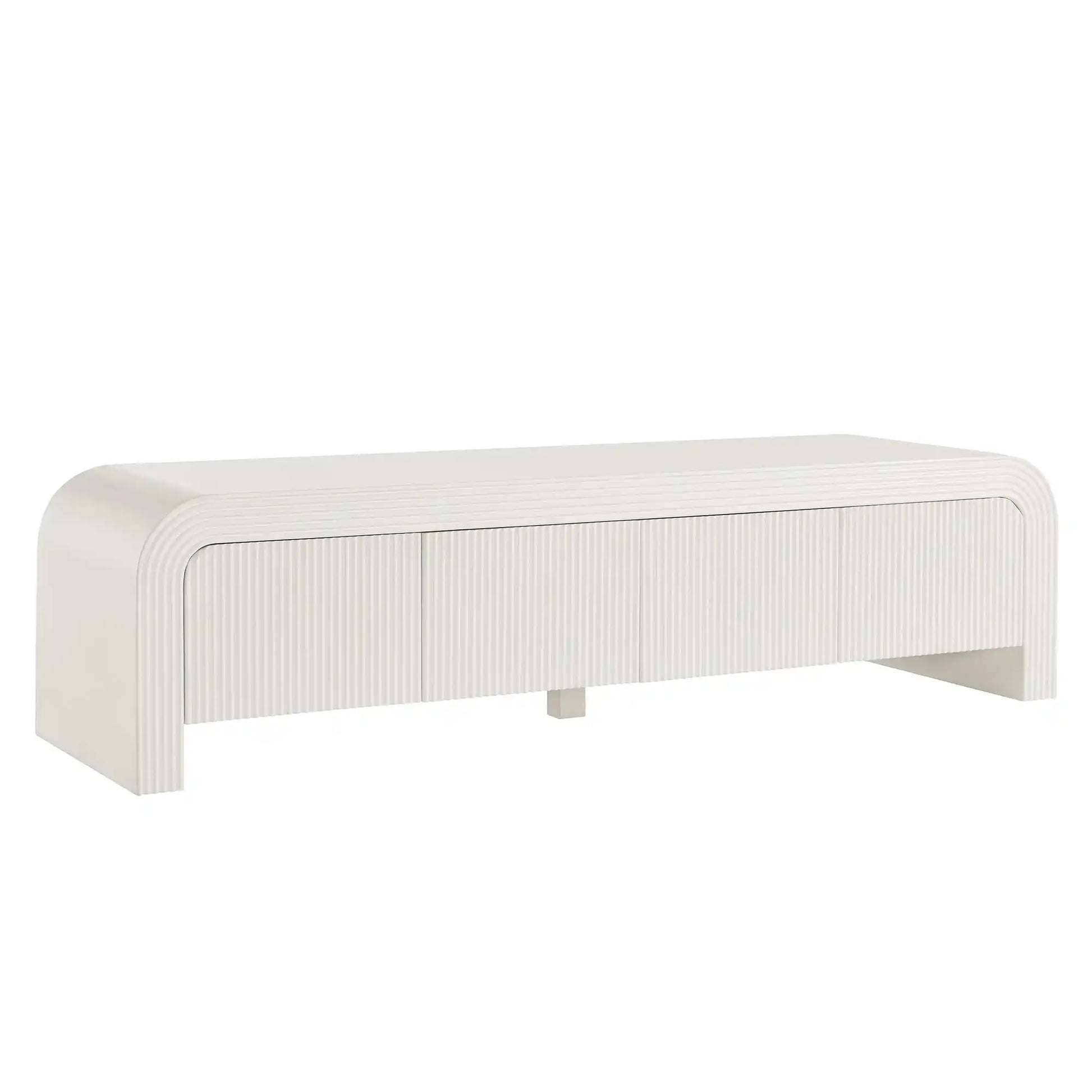 Waterflute 68" Fluted TV Stand - Best Buy Furniture