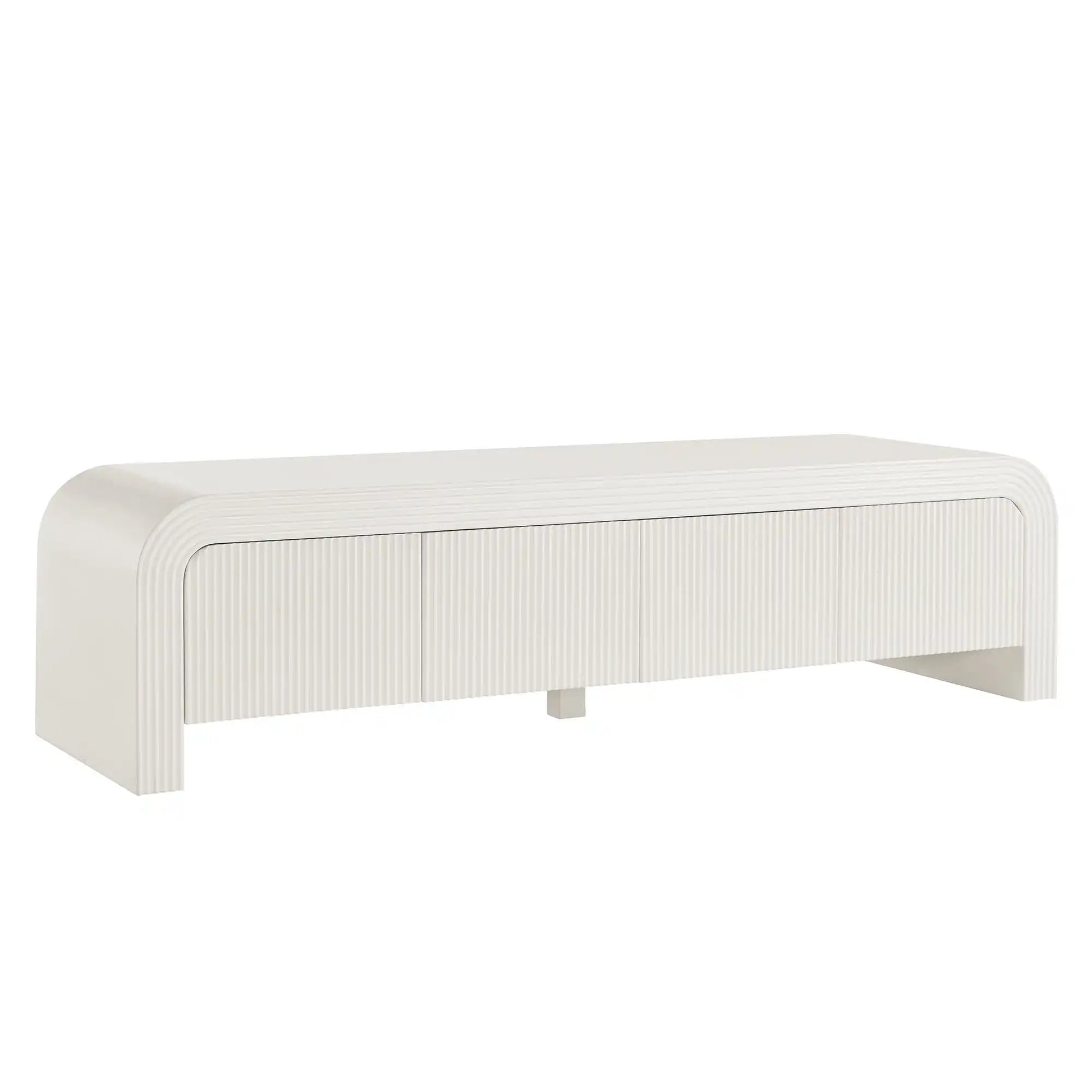 Waterflute 68" Fluted TV Stand - Best Buy Furniture