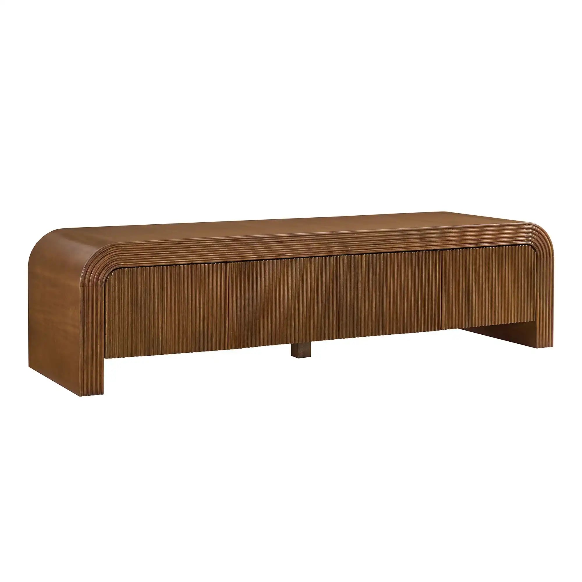 Waterflute 68" Fluted TV Stand - Best Buy Furniture
