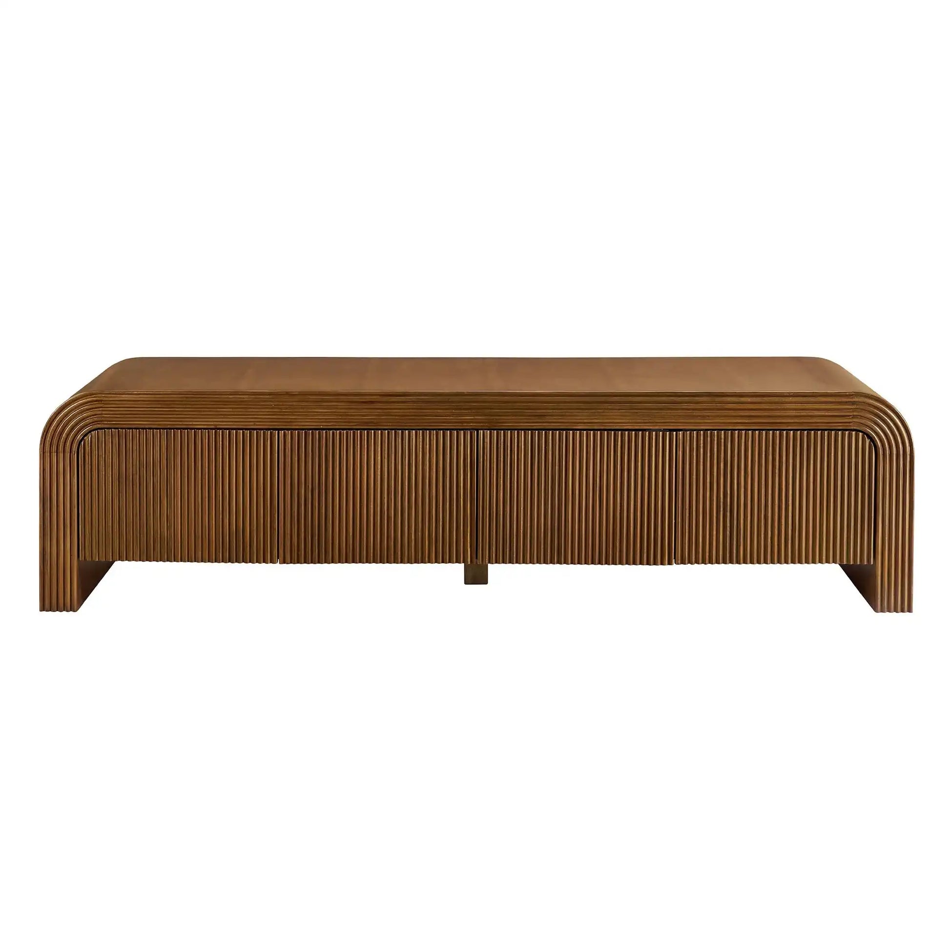 Waterflute 68" Fluted TV Stand - Best Buy Furniture
