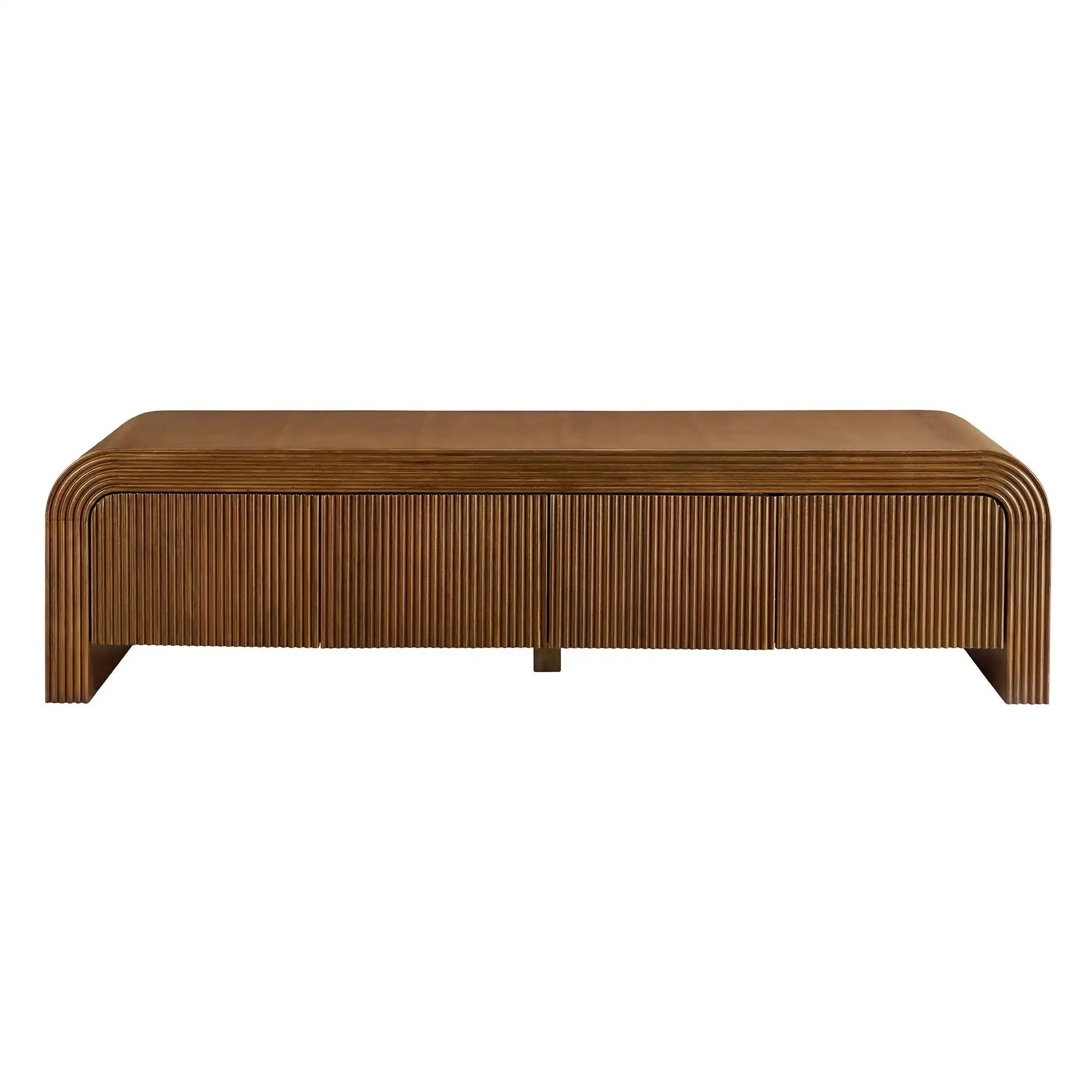 Waterflute 68" Fluted TV Stand - Best Buy Furniture