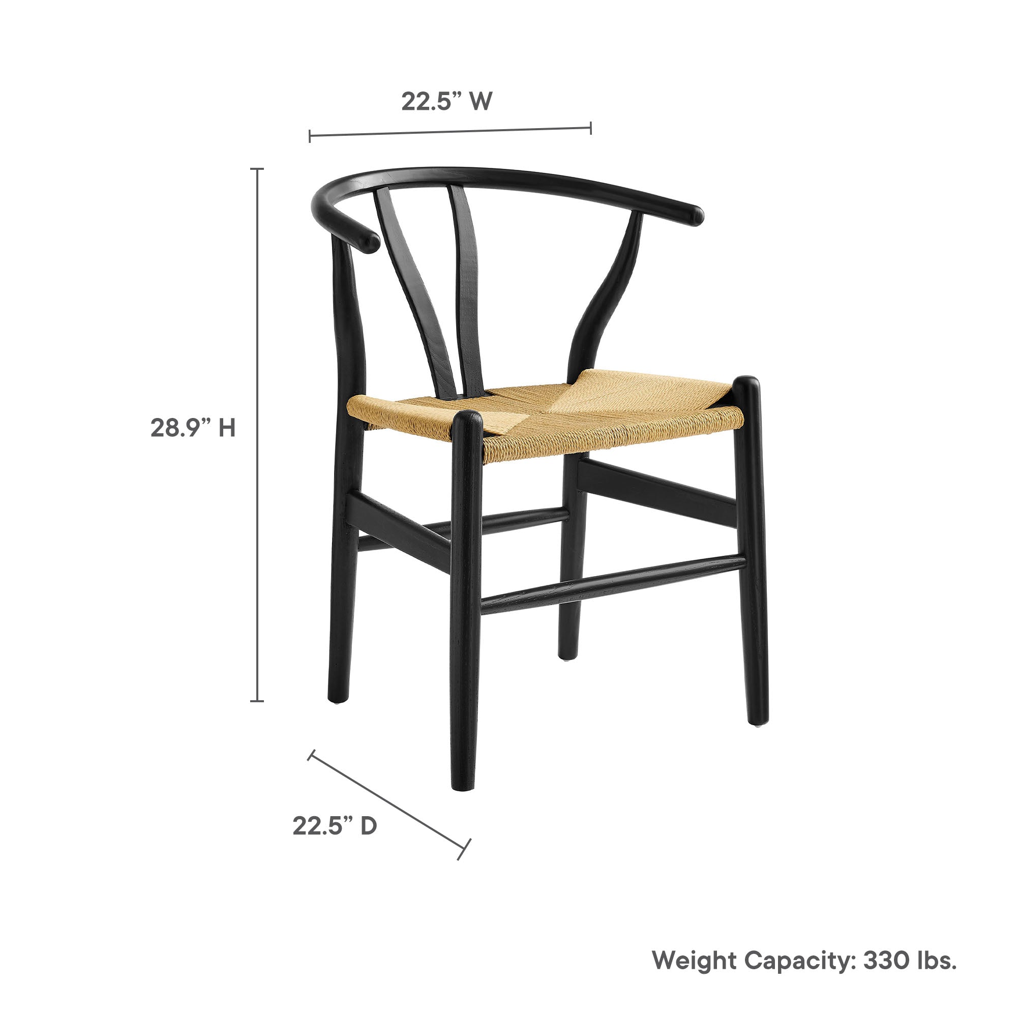 Amish 29" Wood Dining Chair by Modway - Best Buy Furniture