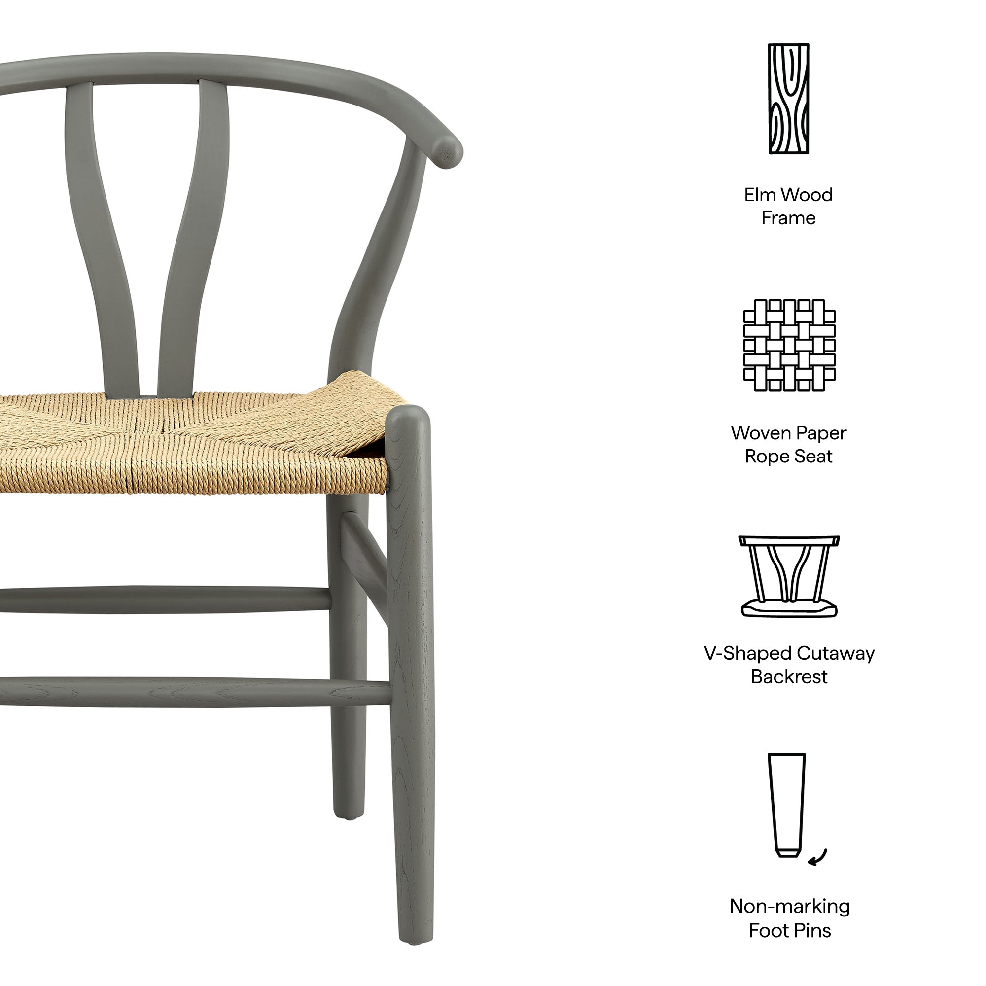 Amish 29" Wood Dining Chair by Modway - Best Buy Furniture