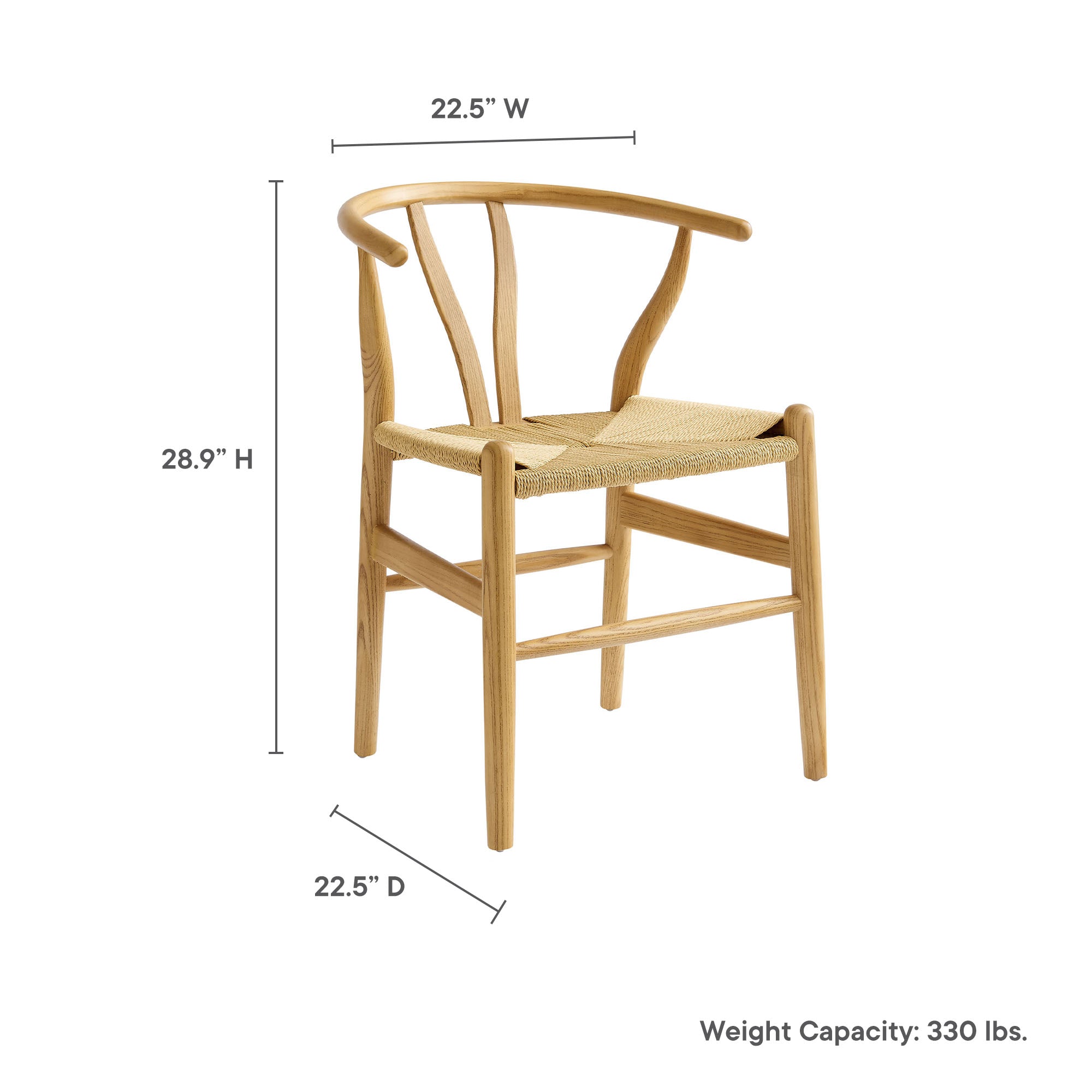 Amish 29" Wood Dining Chair by Modway - Best Buy Furniture