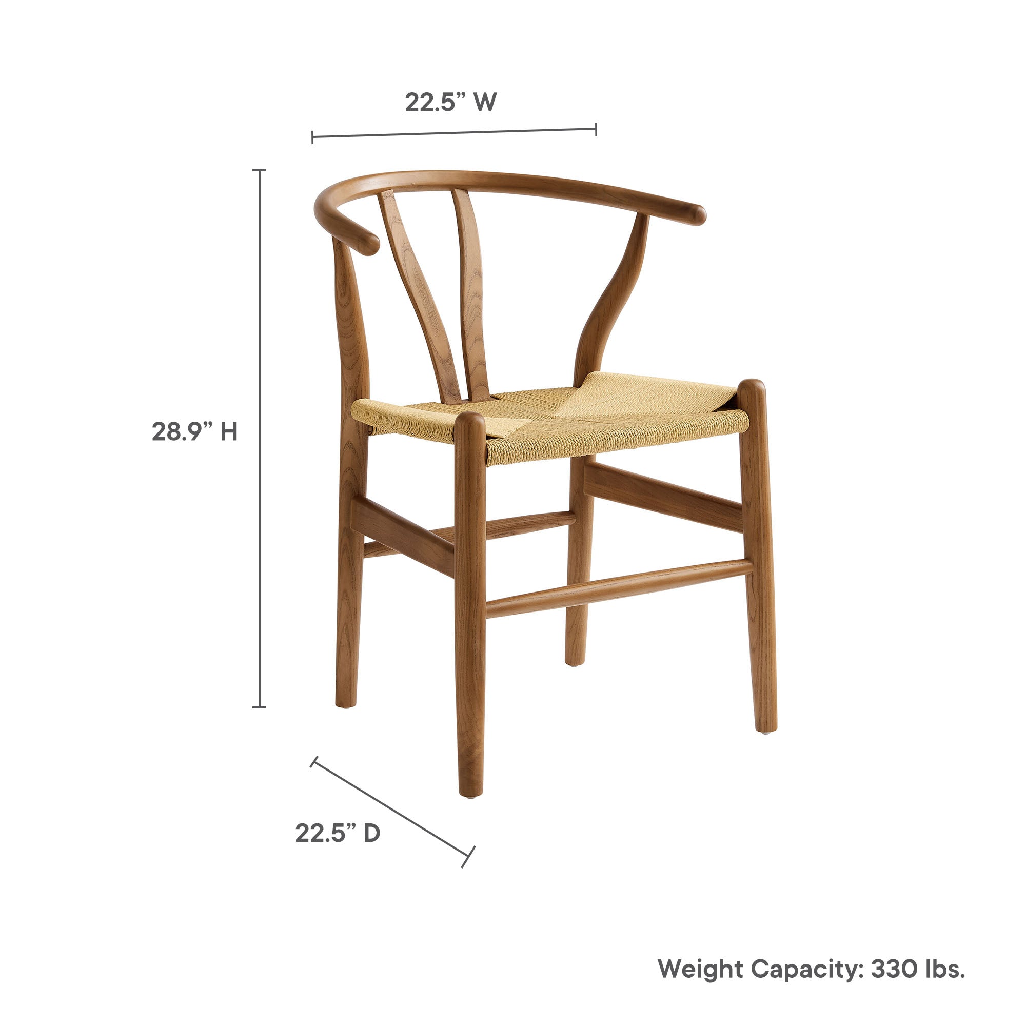 Amish 29" Wood Dining Chair by Modway - Best Buy Furniture
