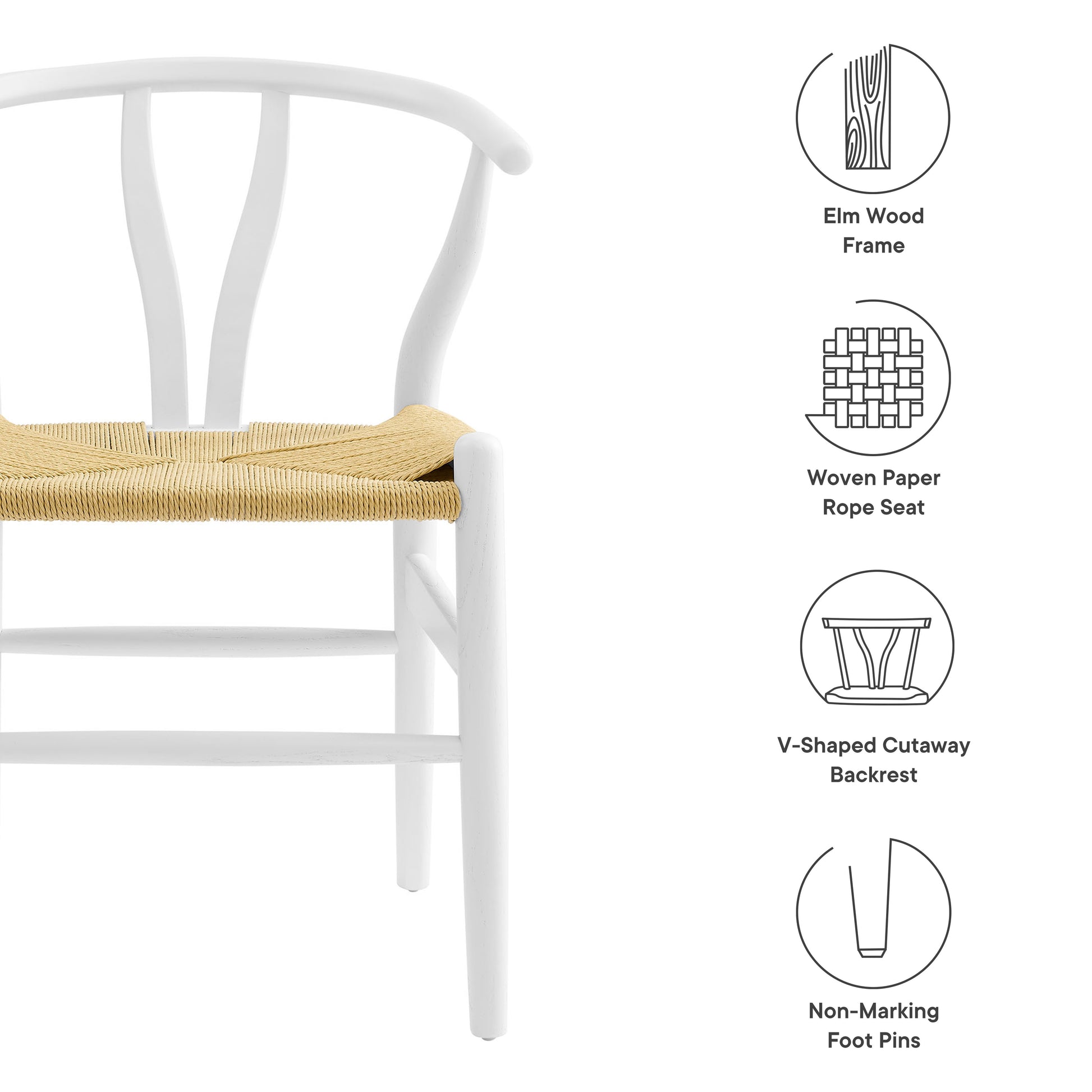 Amish 29" Wood Dining Chair by Modway - Best Buy Furniture