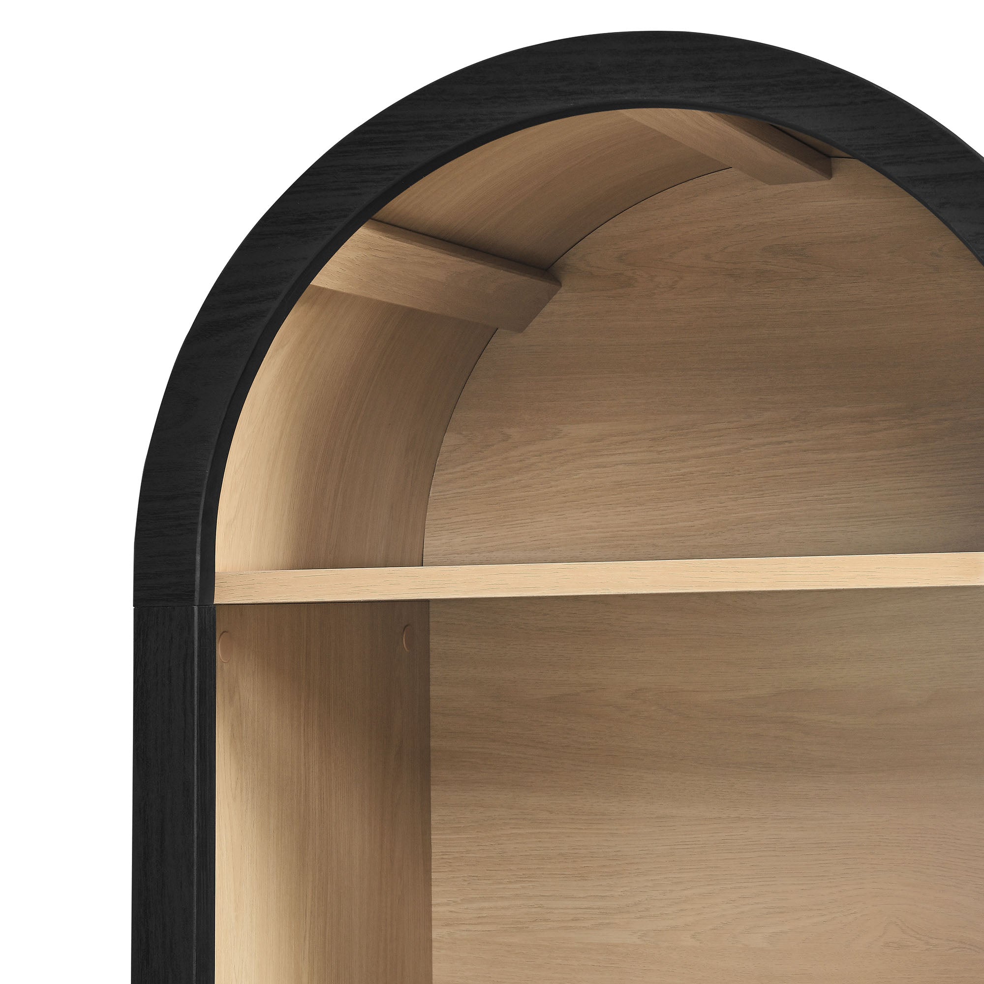 Evie Arched Narrow Bookcase Display Cabinet by Modway - Best Buy Furniture
