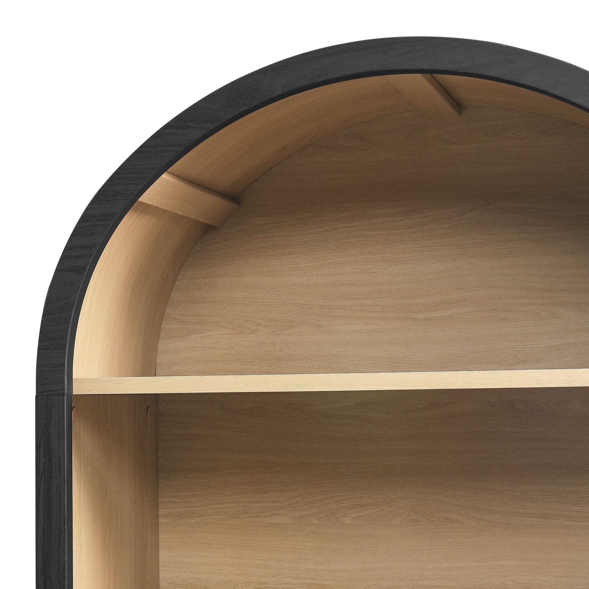 Evie Arched Wide Bookcase Display Cabinet by Modway - Best Buy Furniture