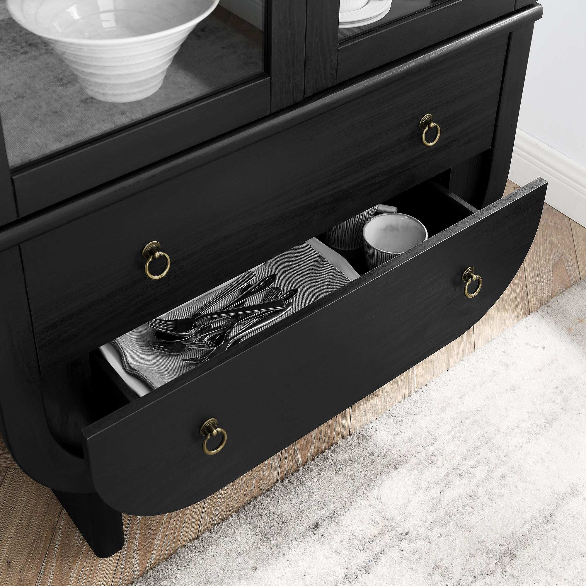 Nyx Arched Display Cabinet - Best Buy Furniture