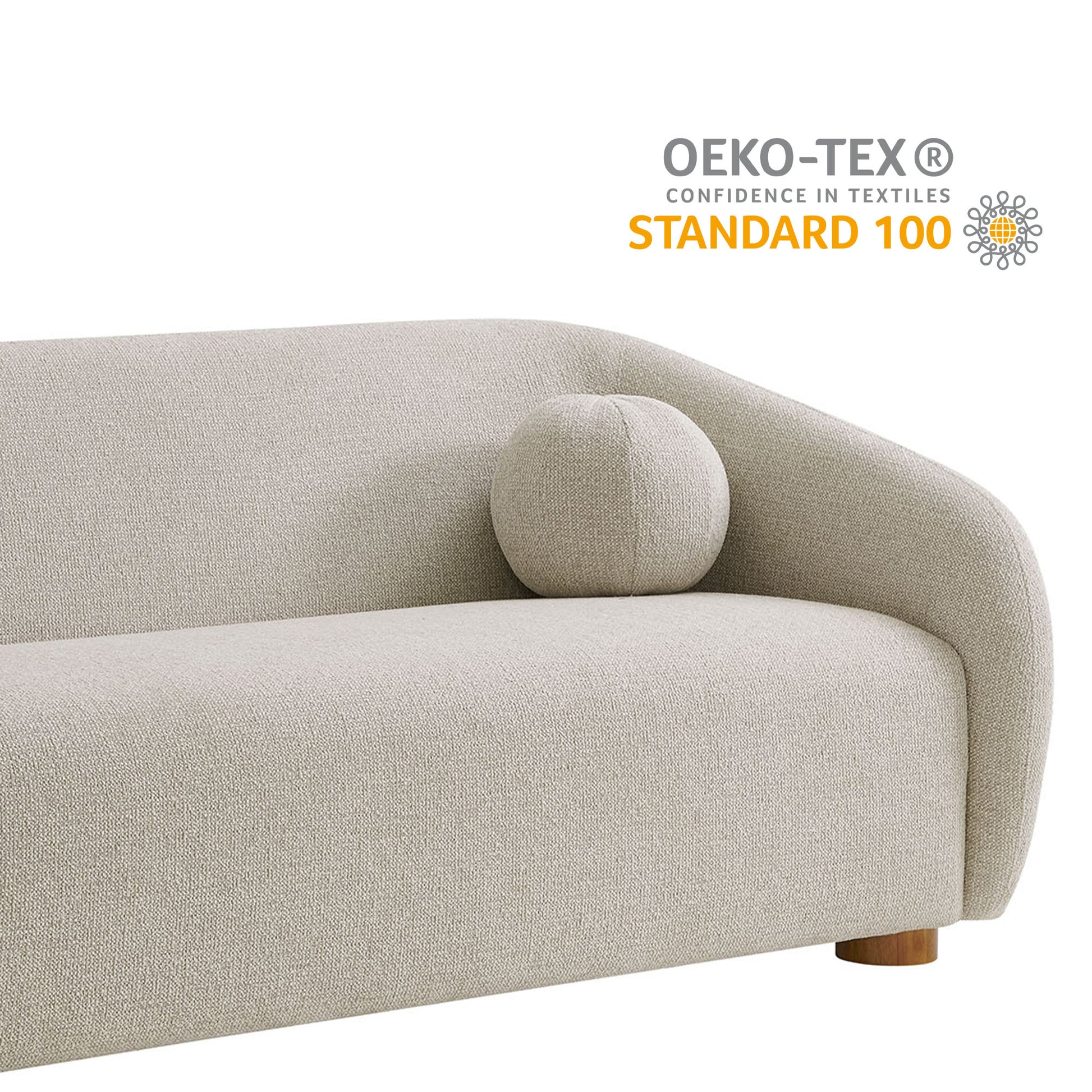 Holland 85" Chenille Fabric Sofa by Modway - Best Buy Furniture