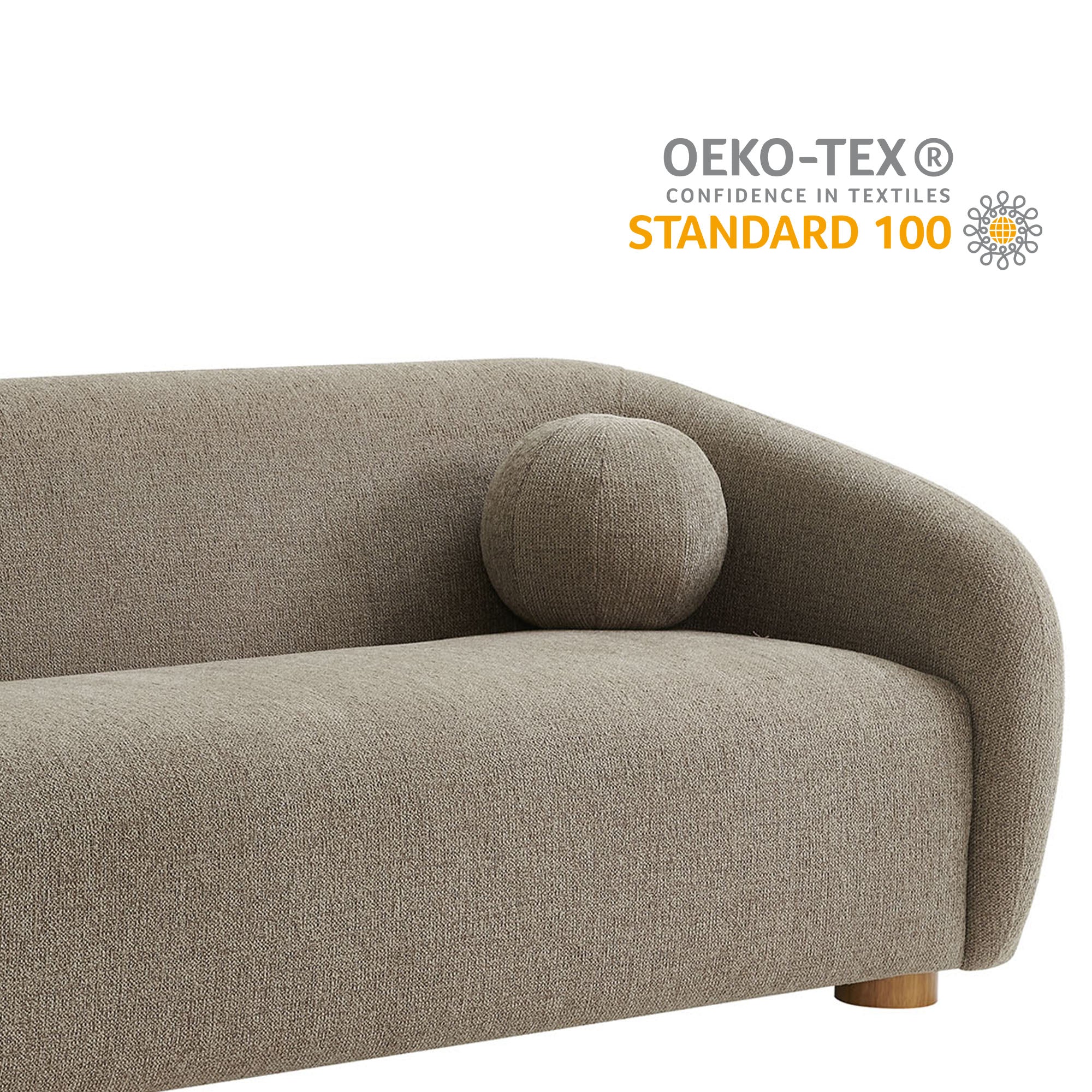Holland 85" Chenille Fabric Sofa by Modway - Best Buy Furniture