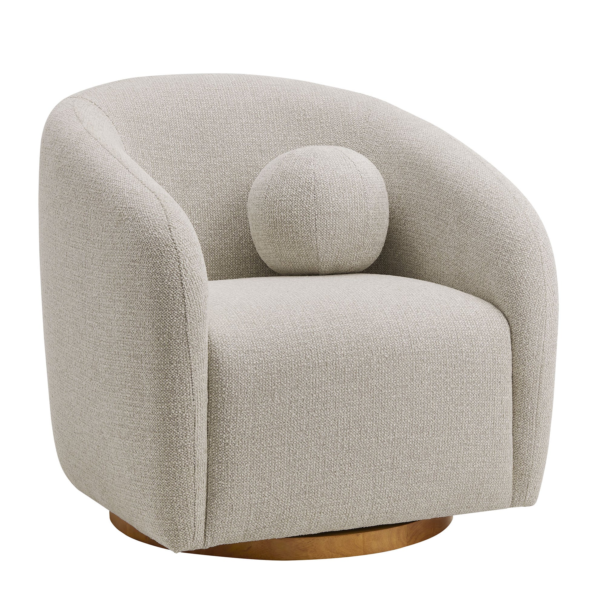 Holland Swivel Chenille Fabric Armchair by Modway - Best Buy Furniture