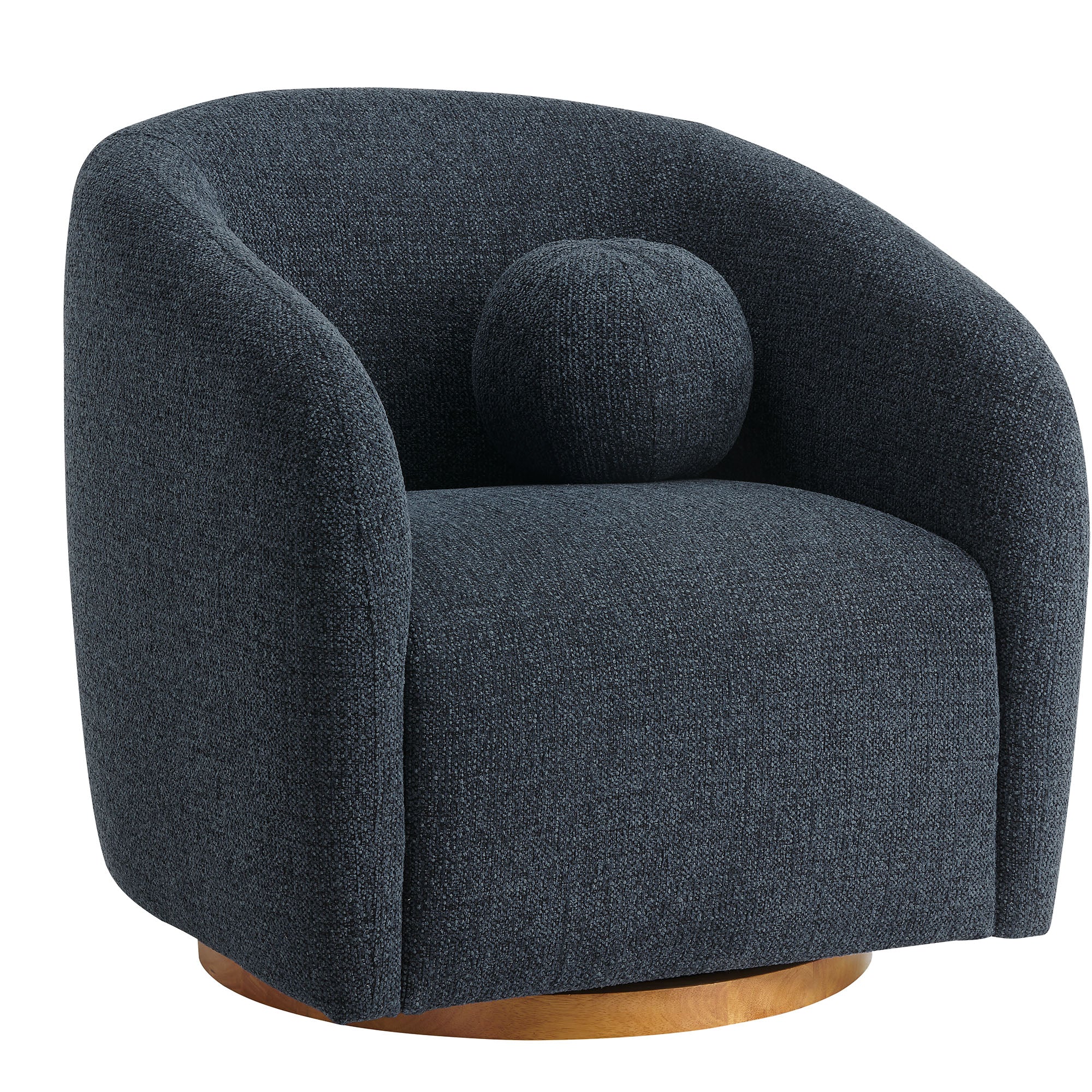 Holland Swivel Chenille Fabric Armchair by Modway - Best Buy Furniture