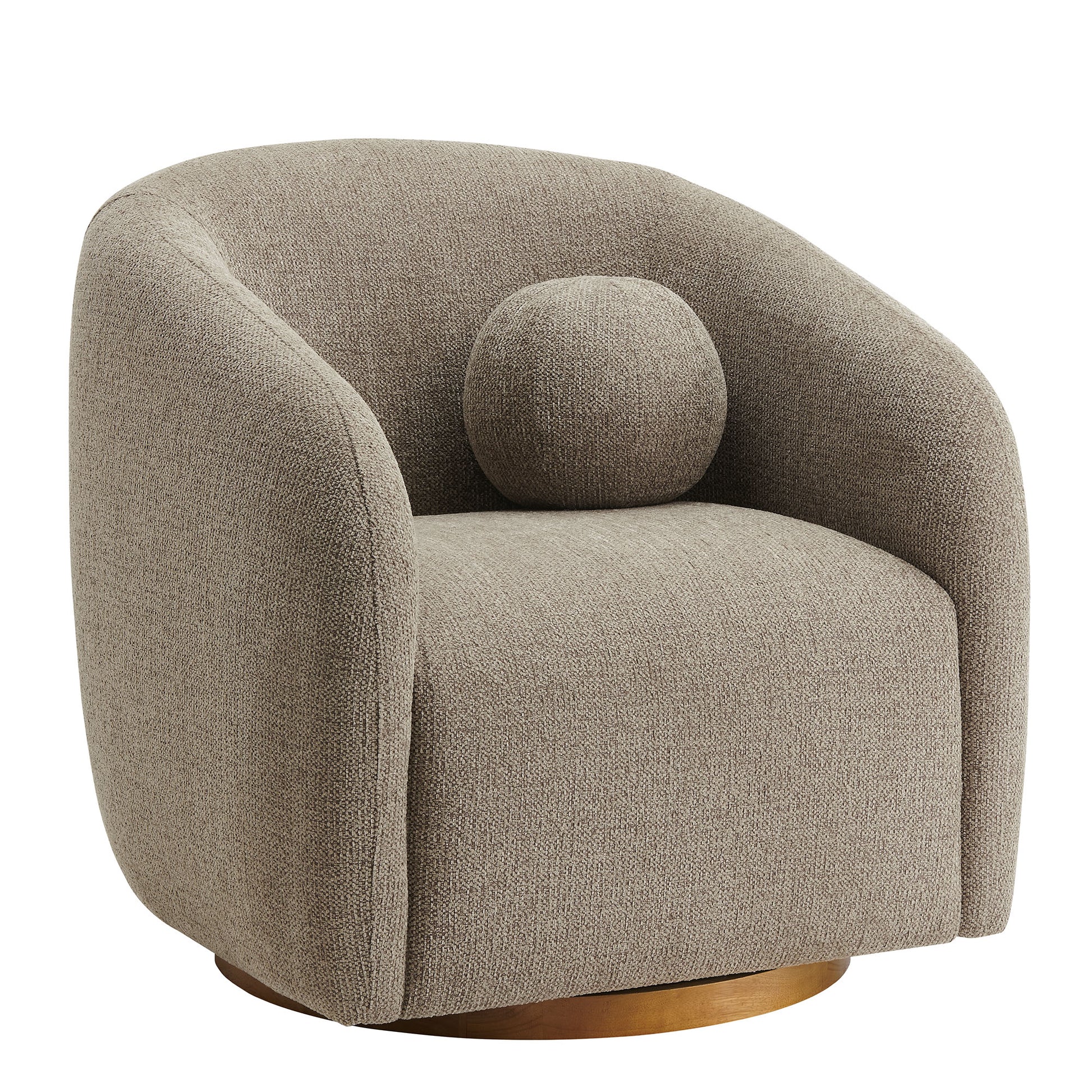 Holland Swivel Chenille Fabric Armchair by Modway - Best Buy Furniture