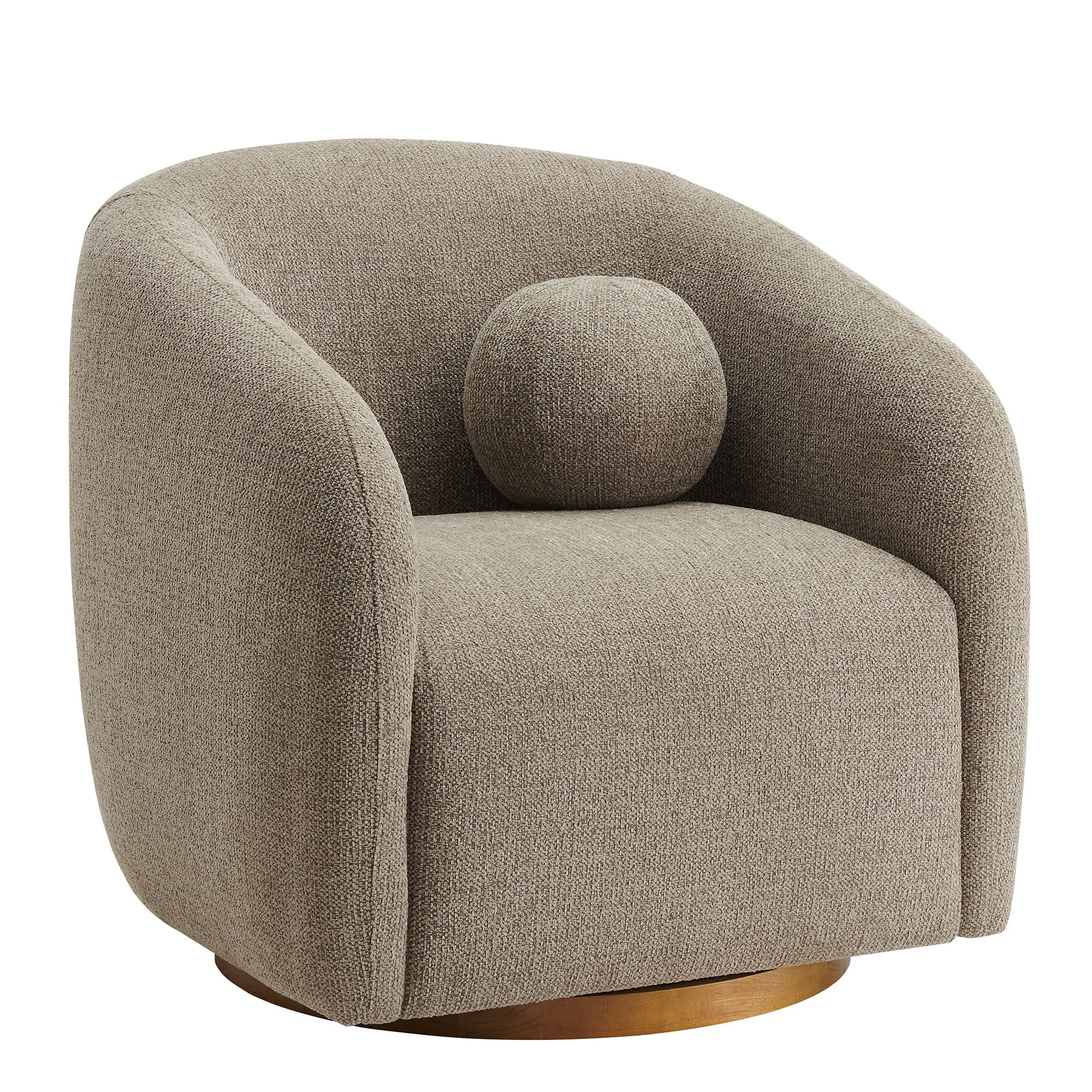 Holland Swivel Chenille Fabric Armchair by Modway - Best Buy Furniture