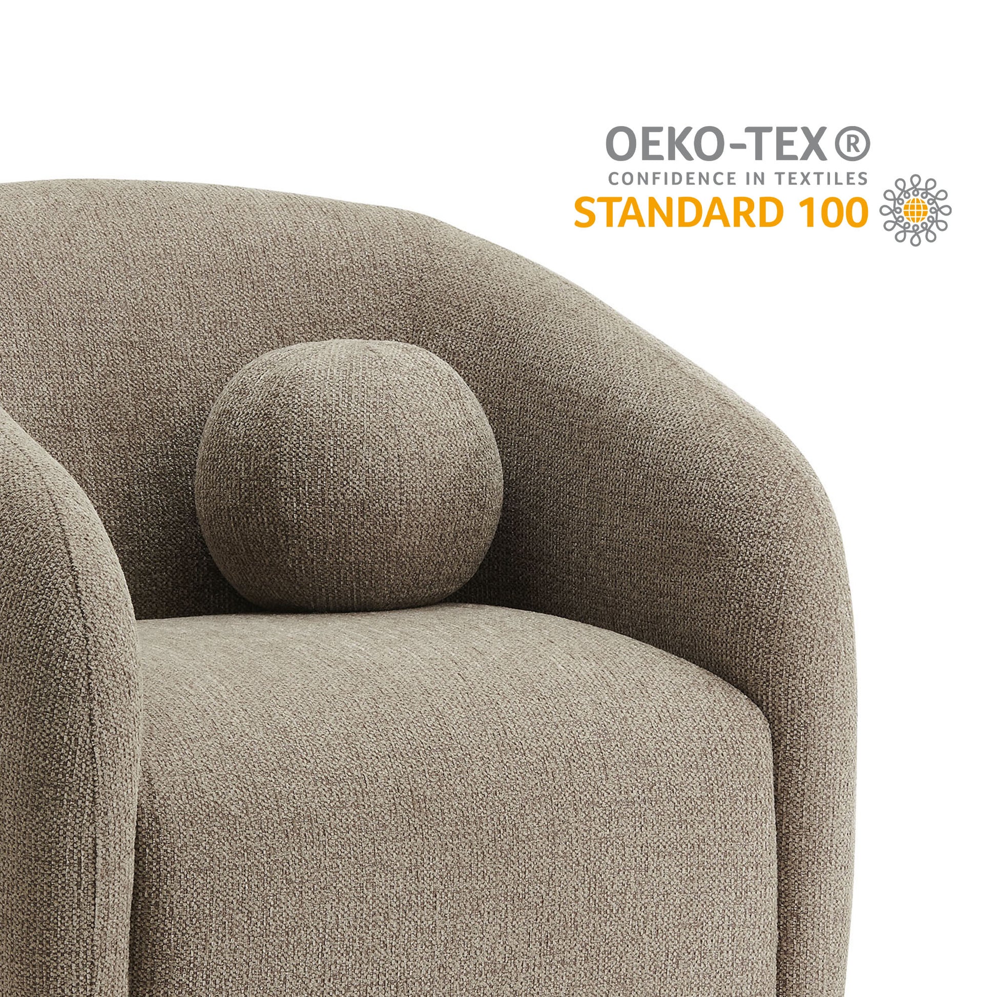 Holland Swivel Chenille Fabric Armchair by Modway - Best Buy Furniture