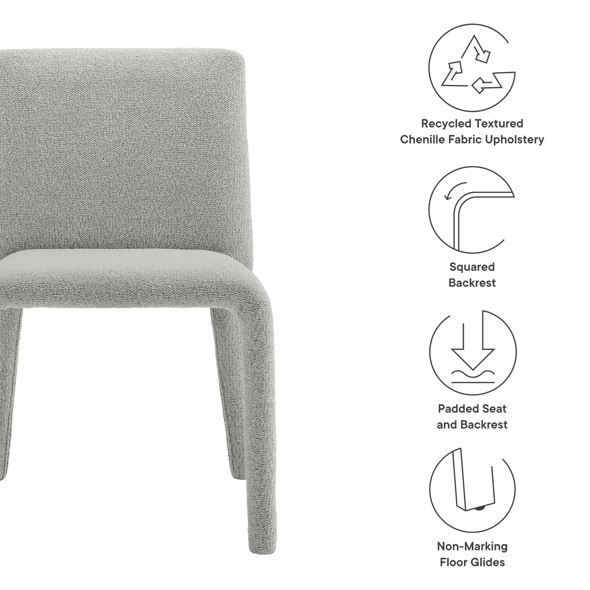 Rhodes Fabric Upholstered Dining Chair by Modway - Best Buy Furniture