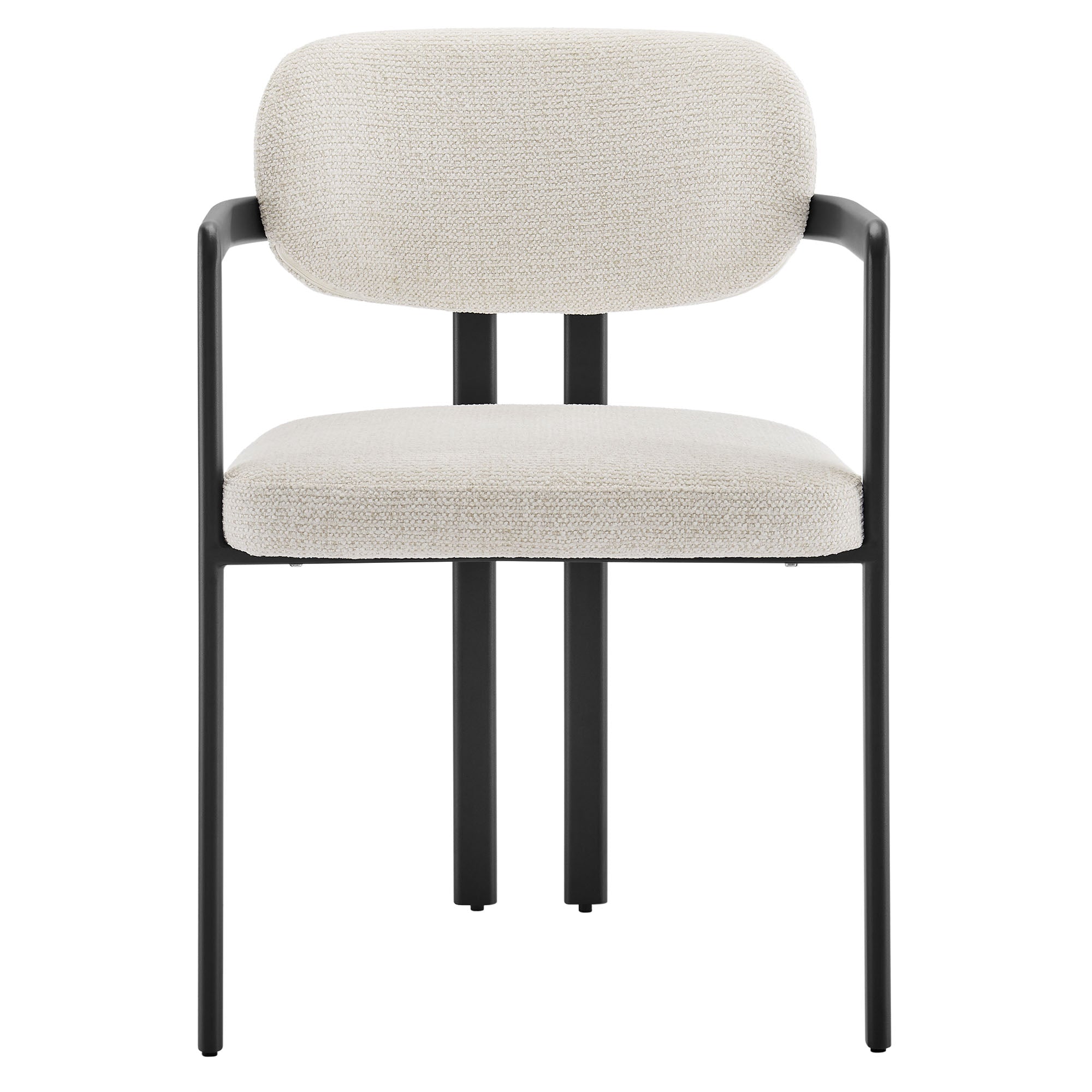 Elio Barrel Fabric and Metal Dining Chair by Modway - Best Buy Furniture