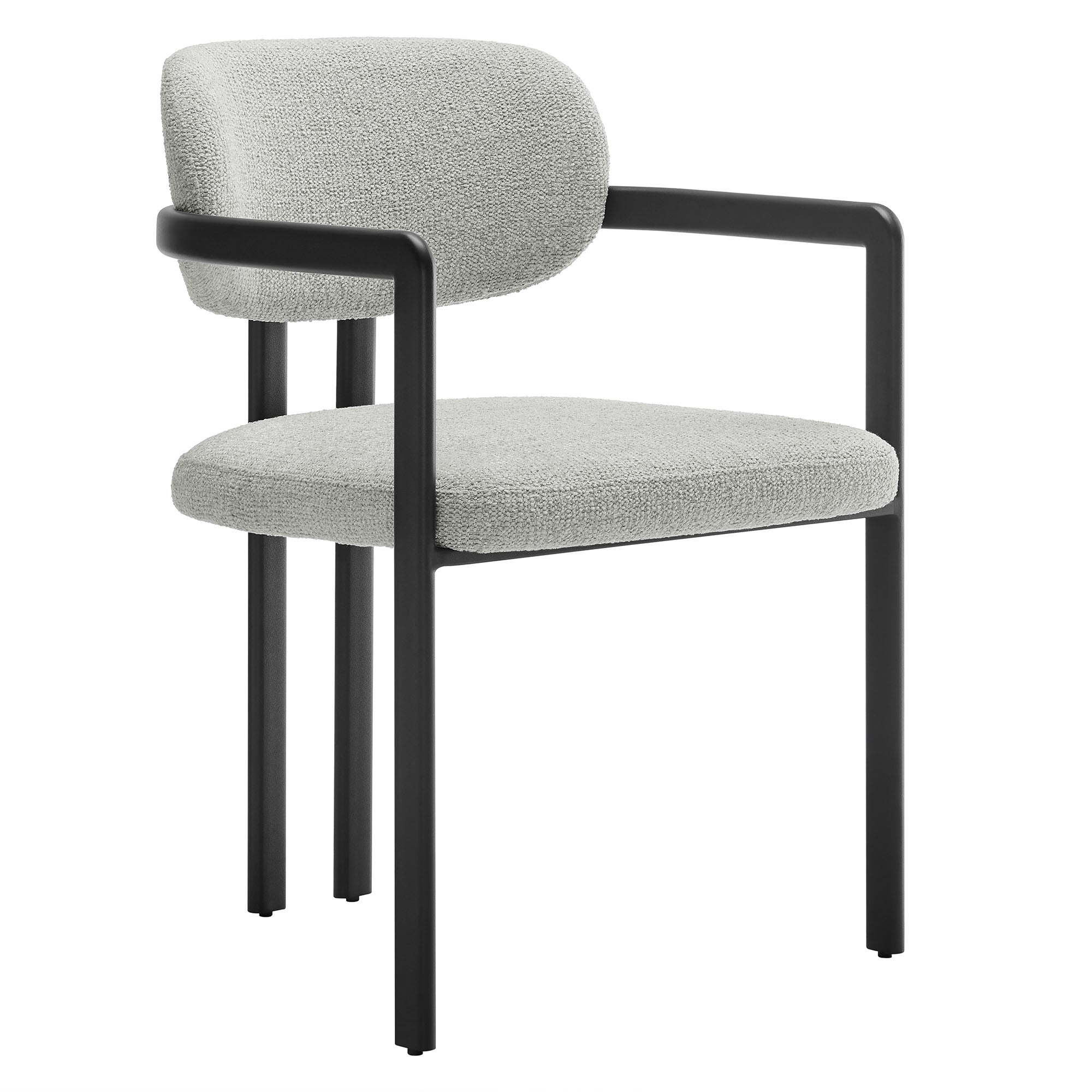 Elio Barrel Fabric and Metal Dining Chair by Modway - Best Buy Furniture