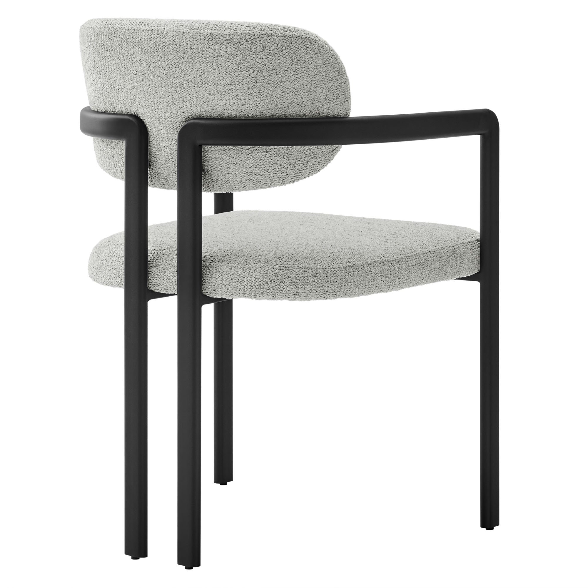 Elio Barrel Fabric and Metal Dining Chair by Modway - Best Buy Furniture