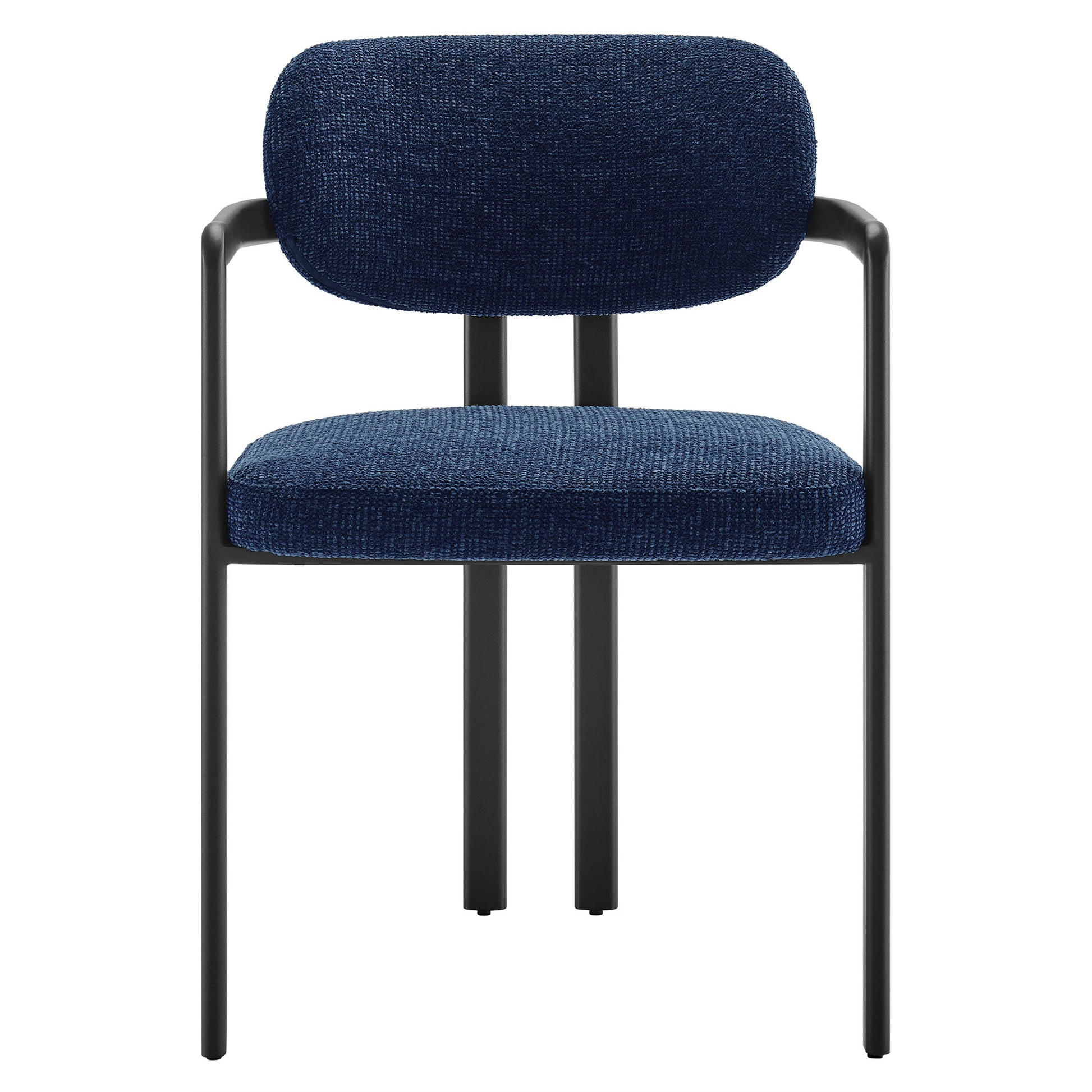 Elio Barrel Fabric and Metal Dining Chair by Modway - Best Buy Furniture