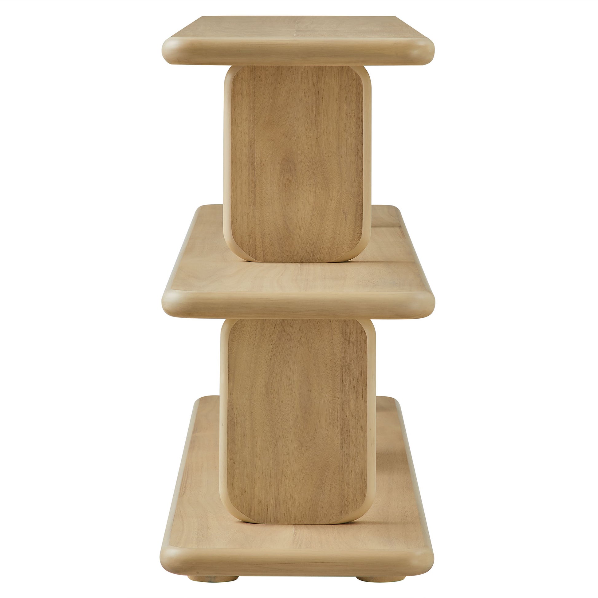 Lyle Sculptural 2-Tier Bookshelf by Modway - Best Buy Furniture