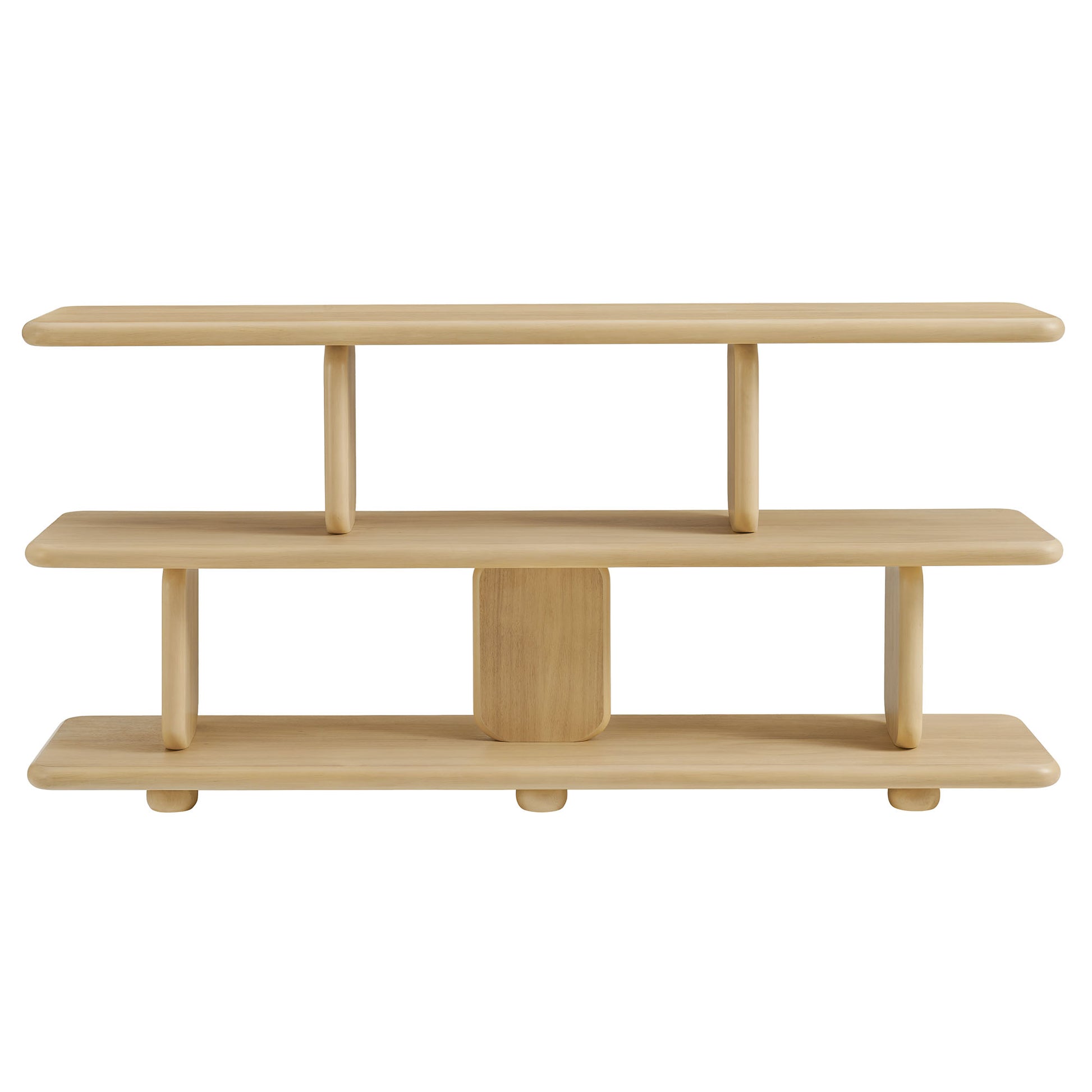 Lyle Sculptural 2-Tier Bookshelf by Modway - Best Buy Furniture