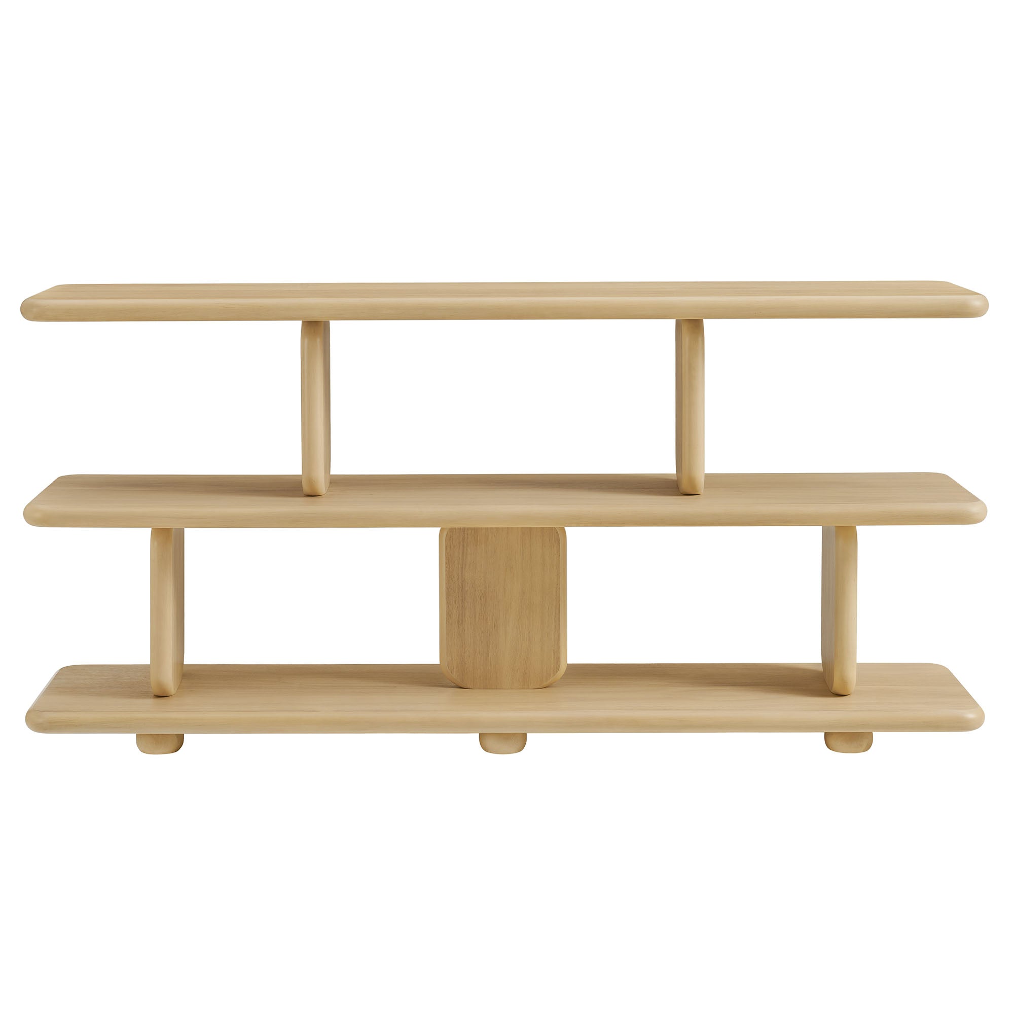 Lyle Sculptural 2-Tier Bookshelf by Modway - Best Buy Furniture