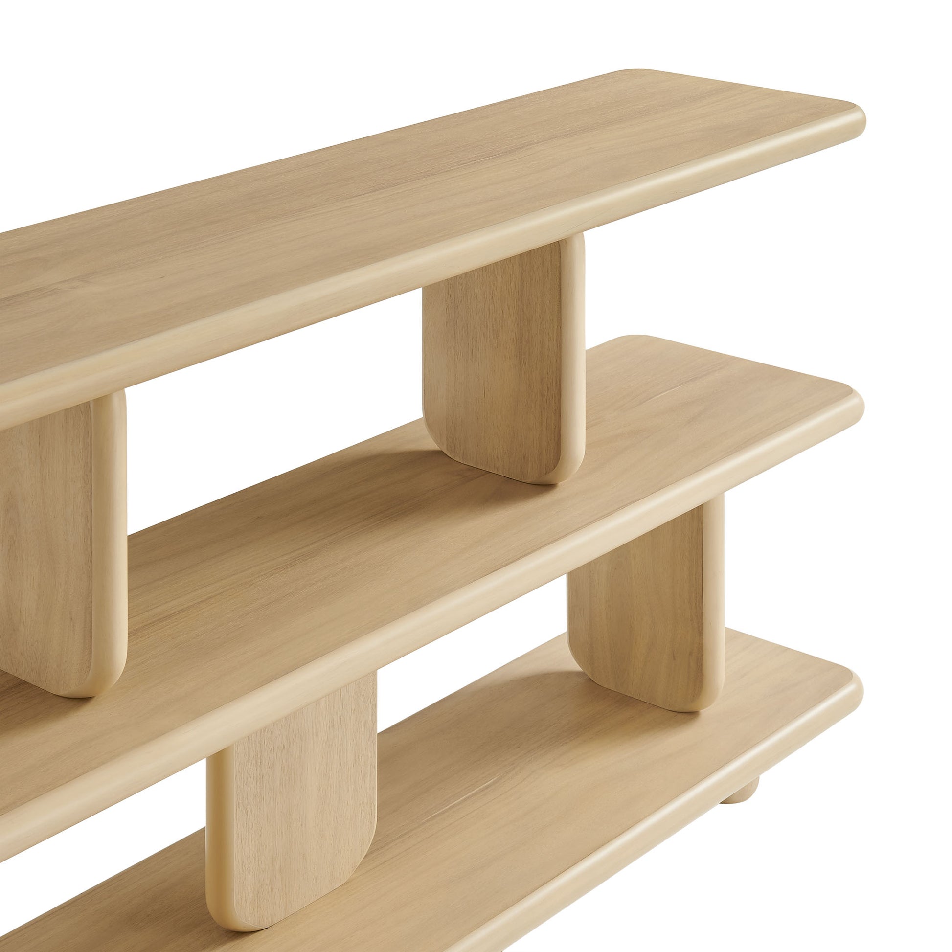 Lyle Sculptural 2-Tier Bookshelf by Modway - Best Buy Furniture