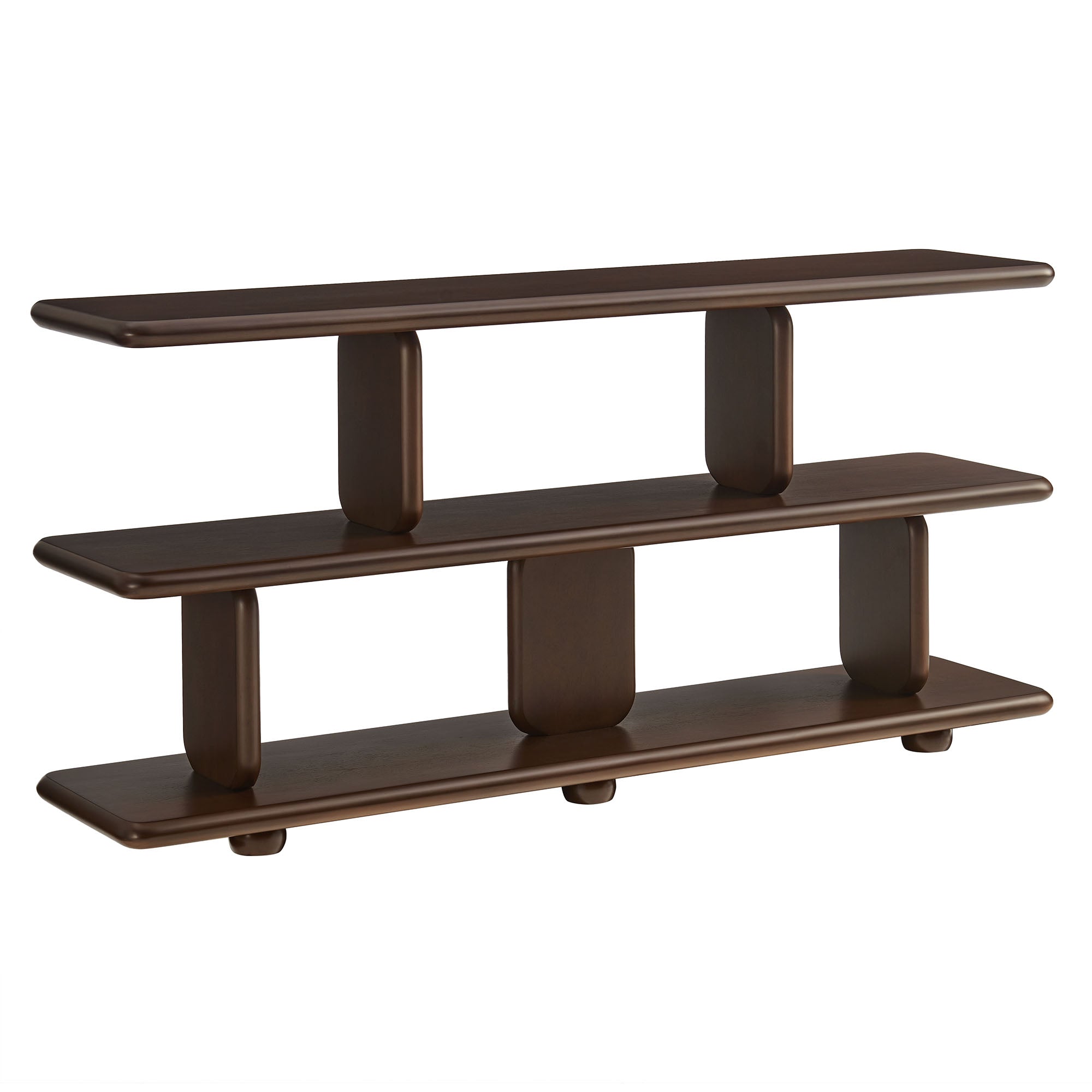 Lyle Sculptural 2-Tier Bookshelf by Modway - Best Buy Furniture