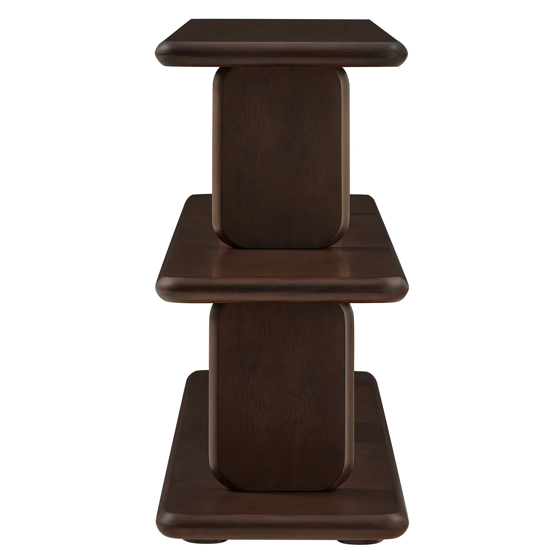 Lyle Sculptural 2-Tier Bookshelf by Modway - Best Buy Furniture