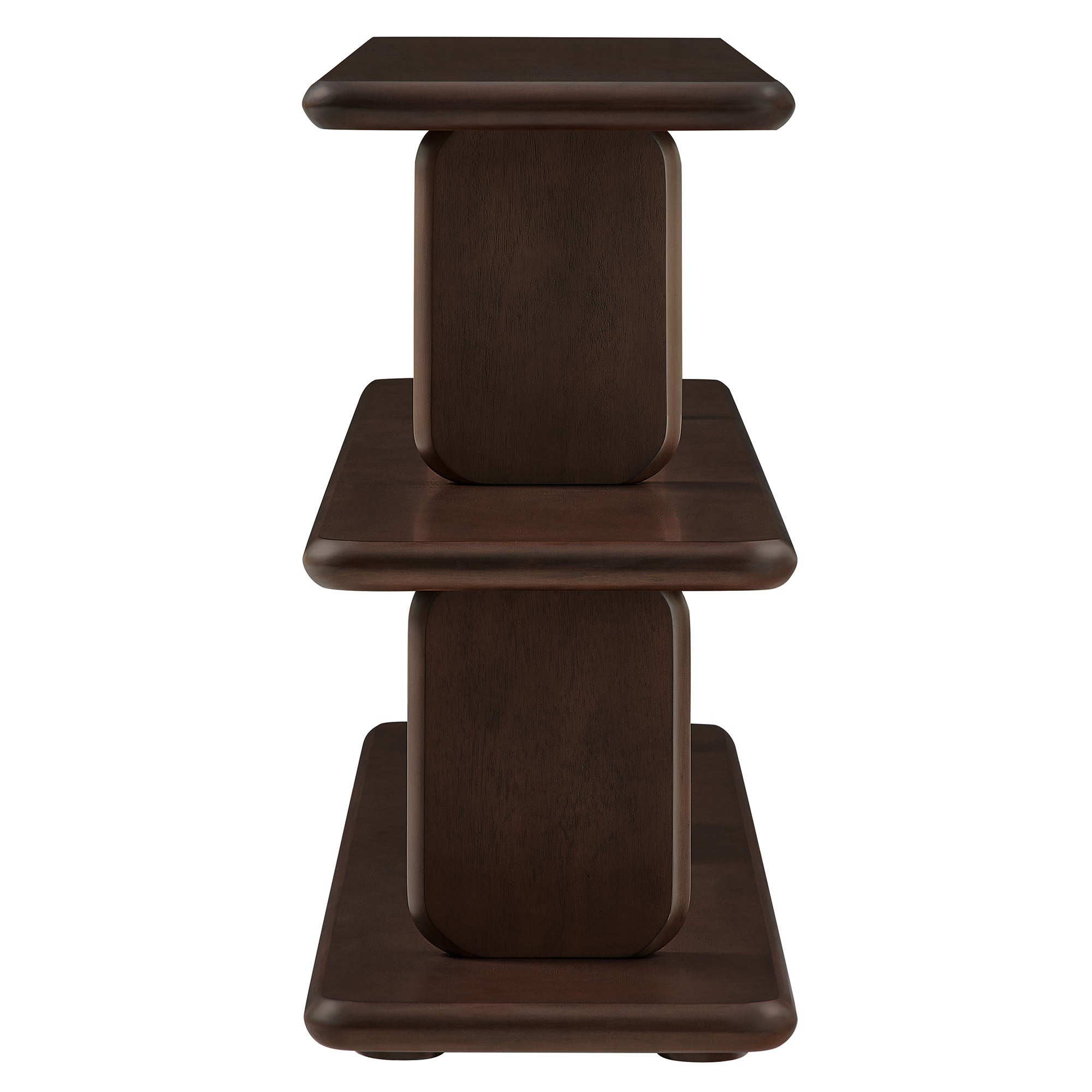 Lyle Sculptural 2-Tier Bookshelf by Modway - Best Buy Furniture