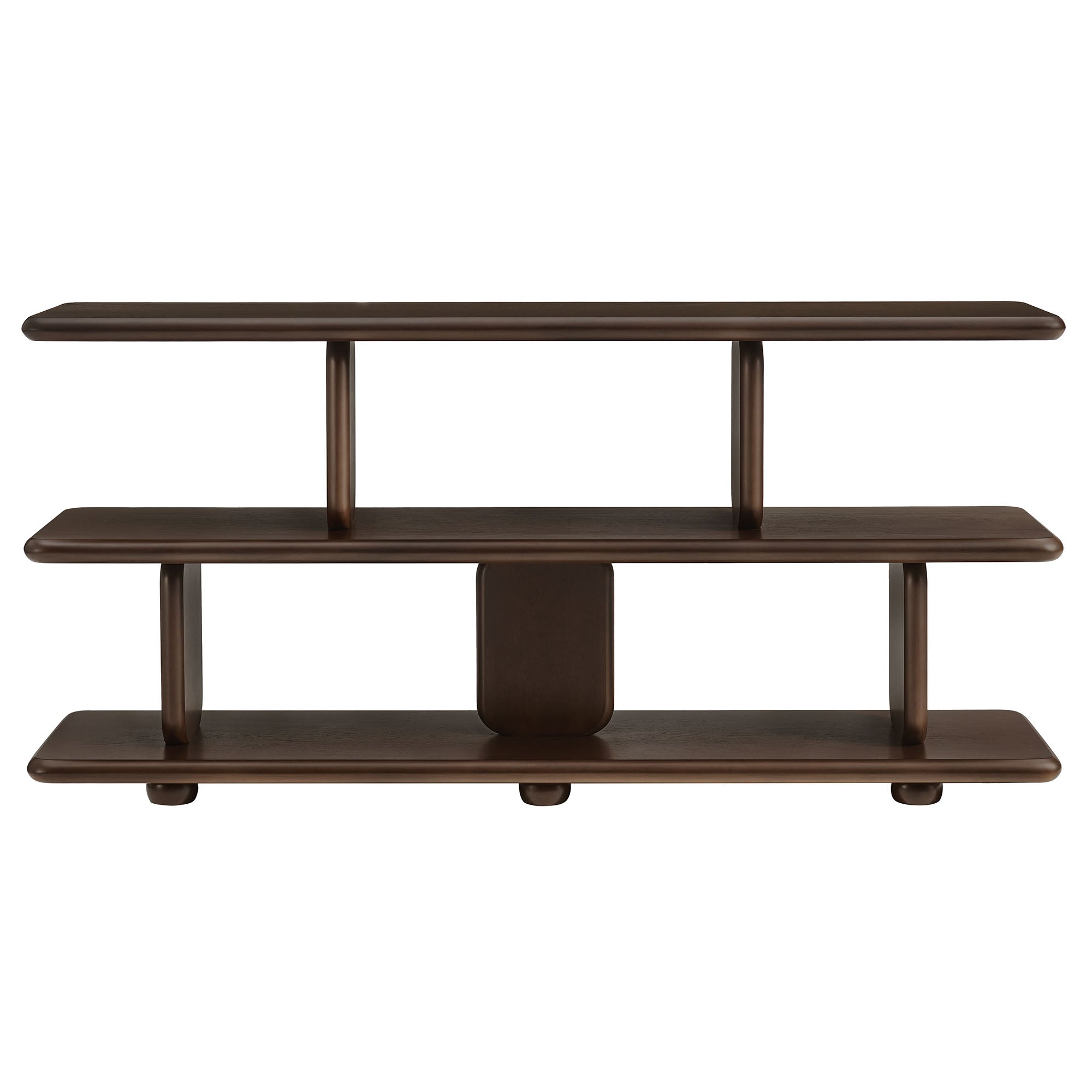 Lyle Sculptural 2-Tier Bookshelf by Modway - Best Buy Furniture