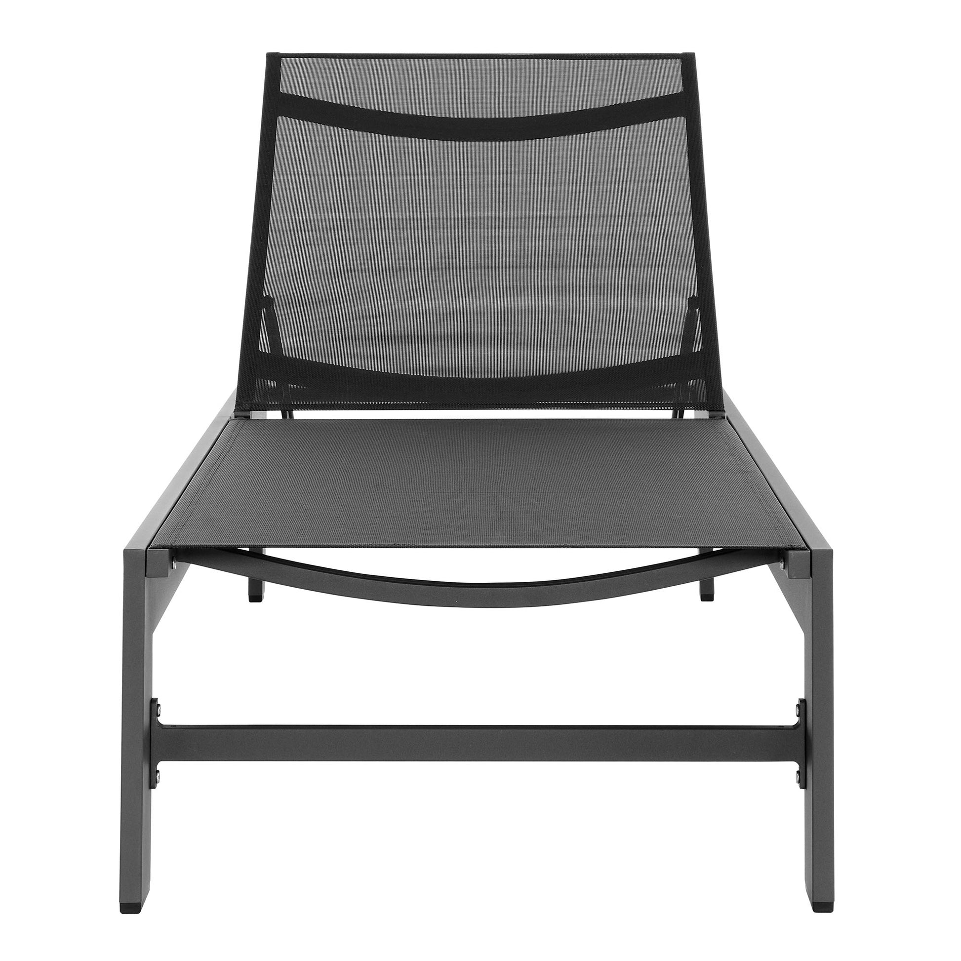 Tahoe Outdoor Patio Mesh and Aluminum Chaise Lounge by Modway - Best Buy Furniture