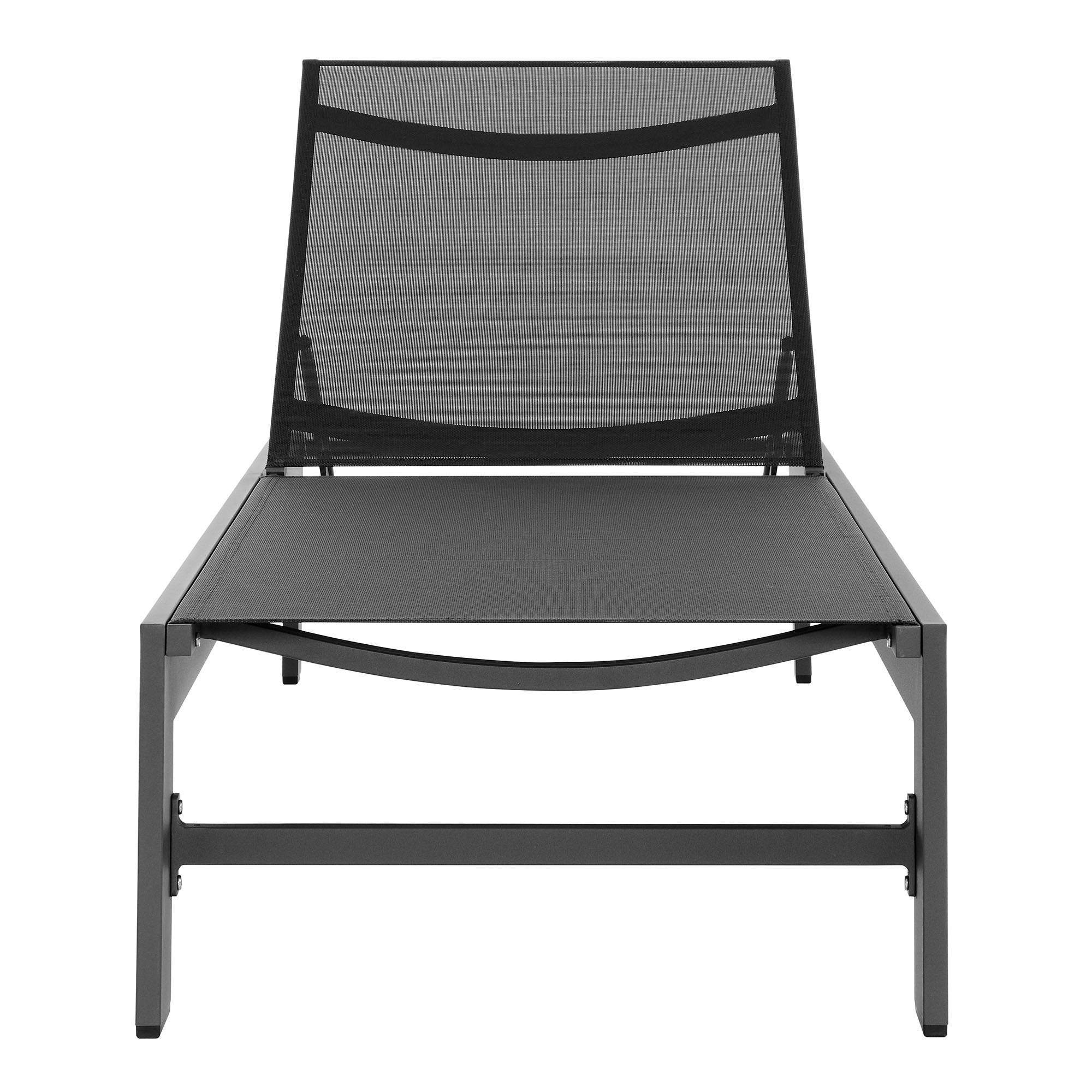 Tahoe Outdoor Patio Mesh and Aluminum Chaise Lounge by Modway - Best Buy Furniture
