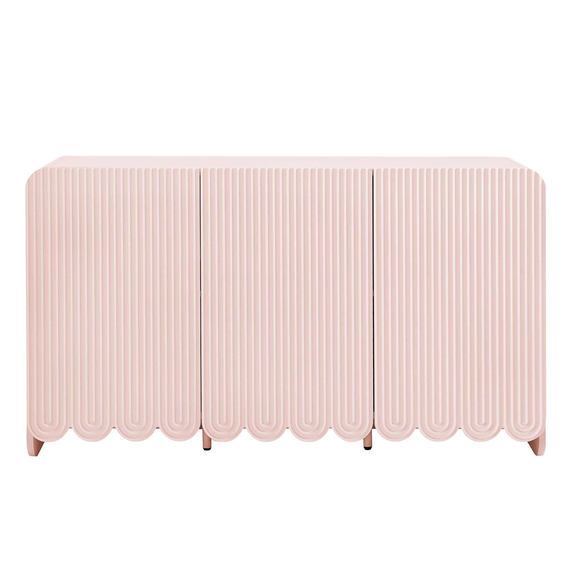 Dahlia Fluted and Scalloped Sideboard Storage Cabinet by Modway - Best Buy Furniture