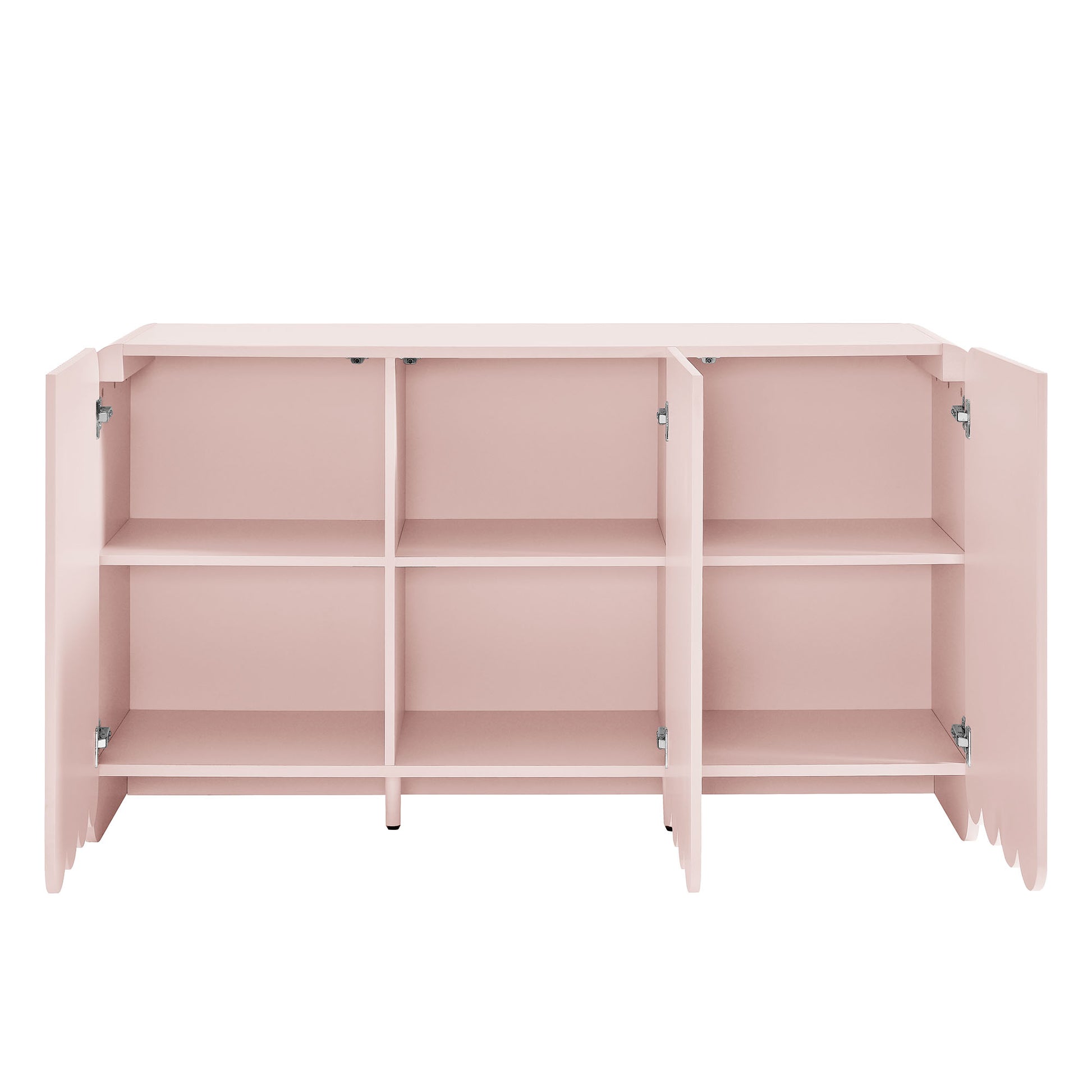 Dahlia Fluted and Scalloped Sideboard Storage Cabinet by Modway - Best Buy Furniture