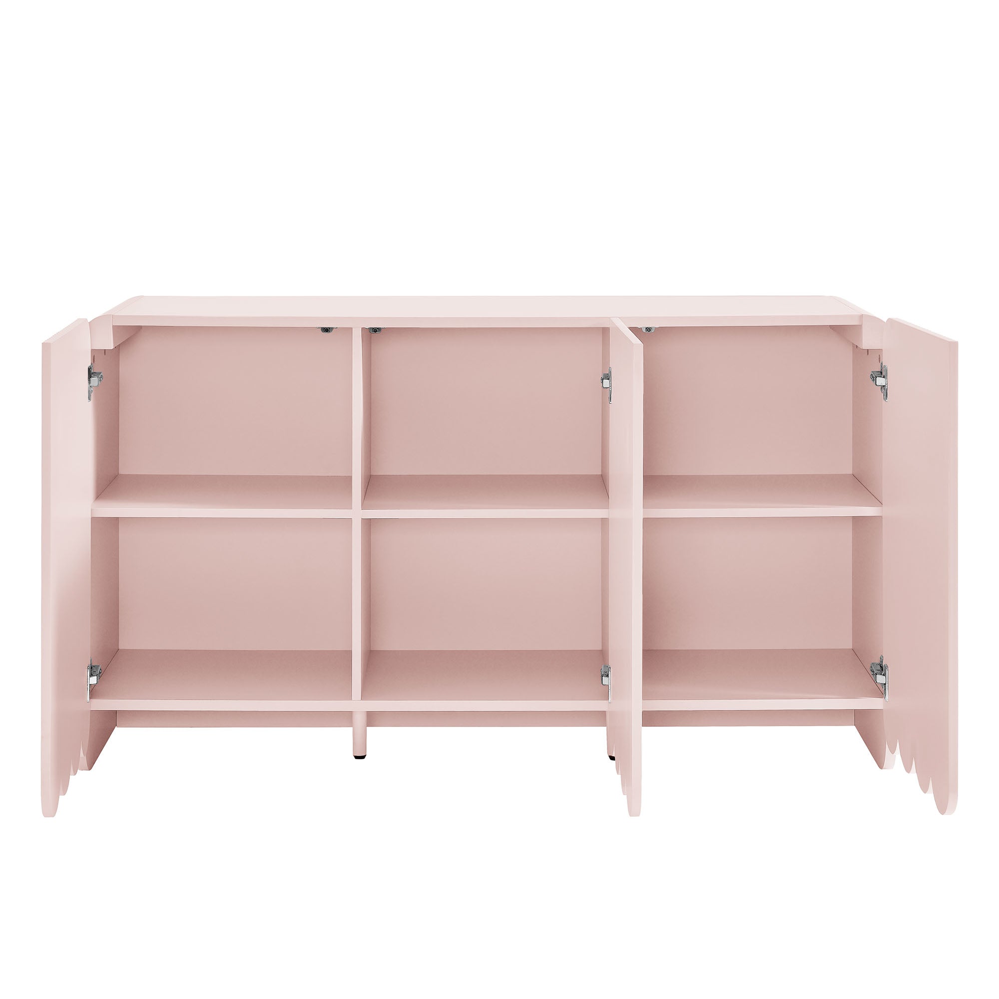 Dahlia Fluted and Scalloped Sideboard Storage Cabinet by Modway - Best Buy Furniture