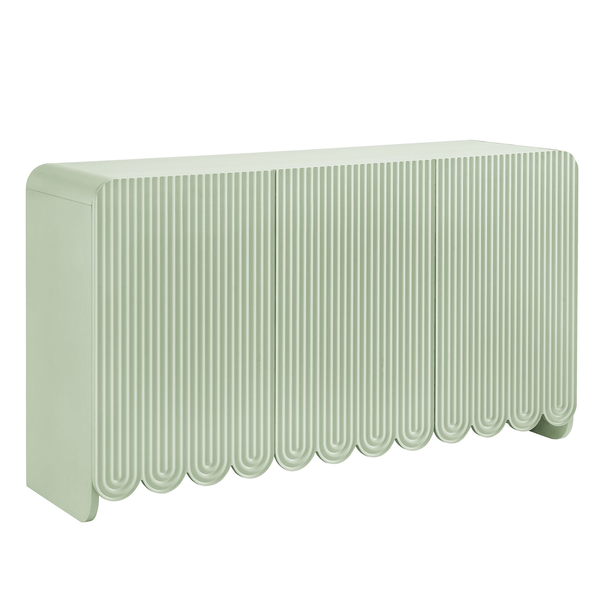 Dahlia Fluted and Scalloped Sideboard Storage Cabinet by Modway - Best Buy Furniture