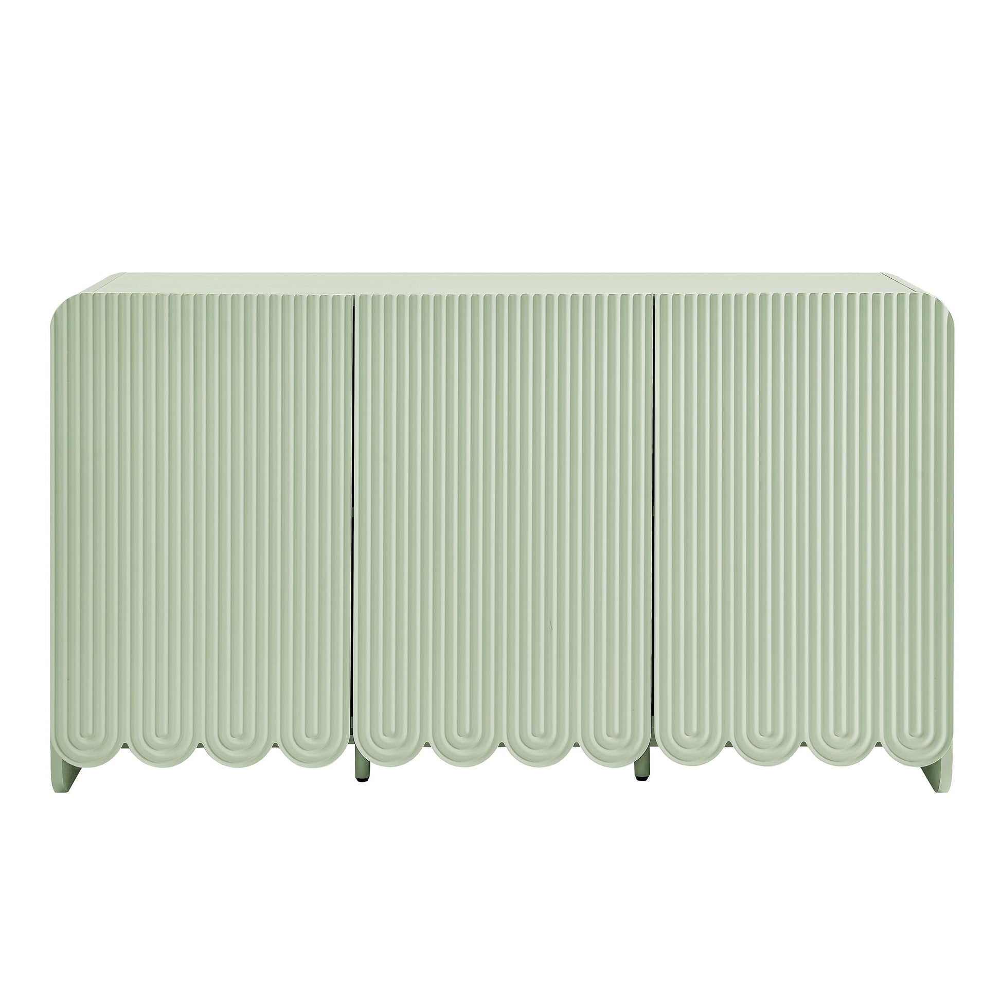 Dahlia Fluted and Scalloped Sideboard Storage Cabinet by Modway - Best Buy Furniture