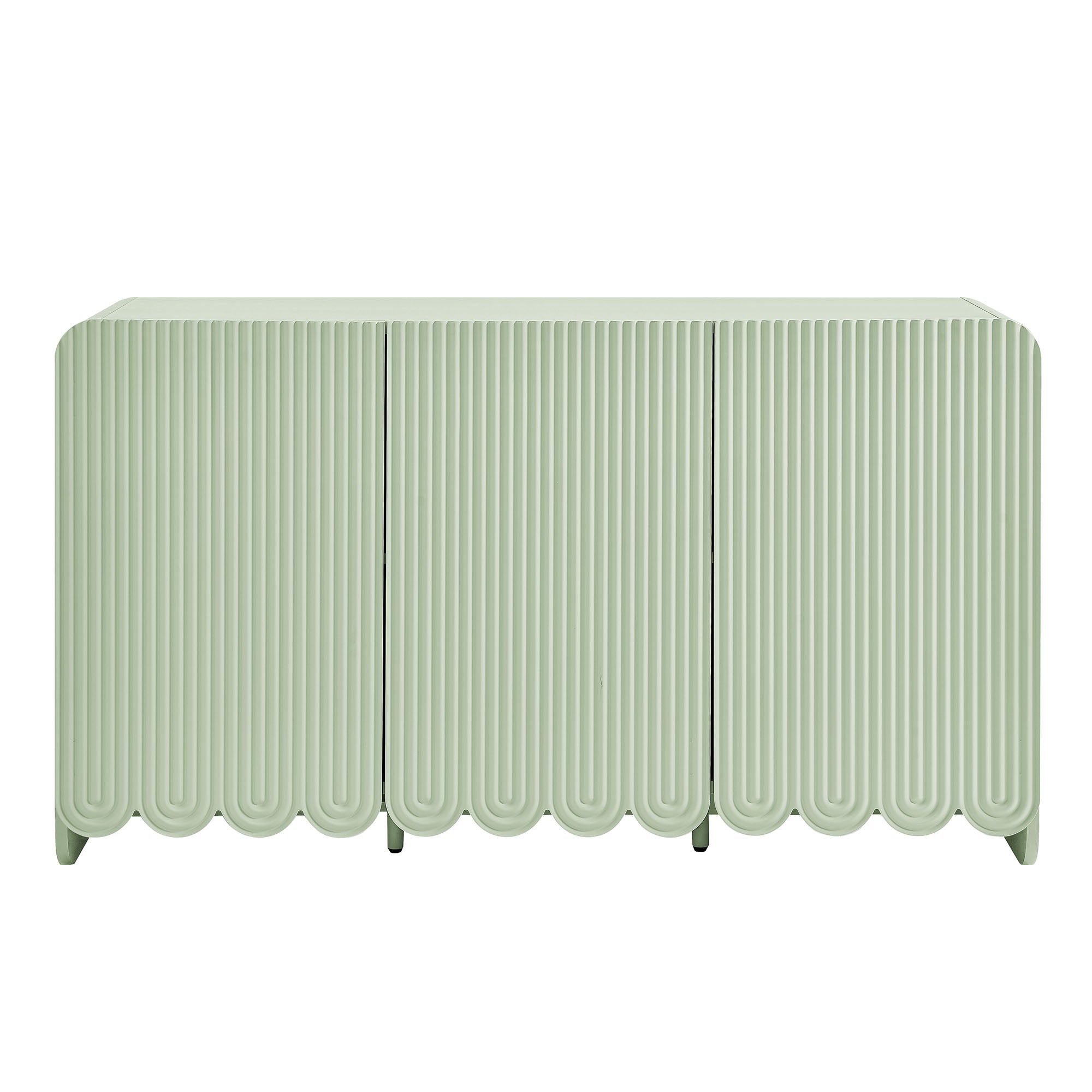 Dahlia Fluted and Scalloped Sideboard Storage Cabinet by Modway - Best Buy Furniture