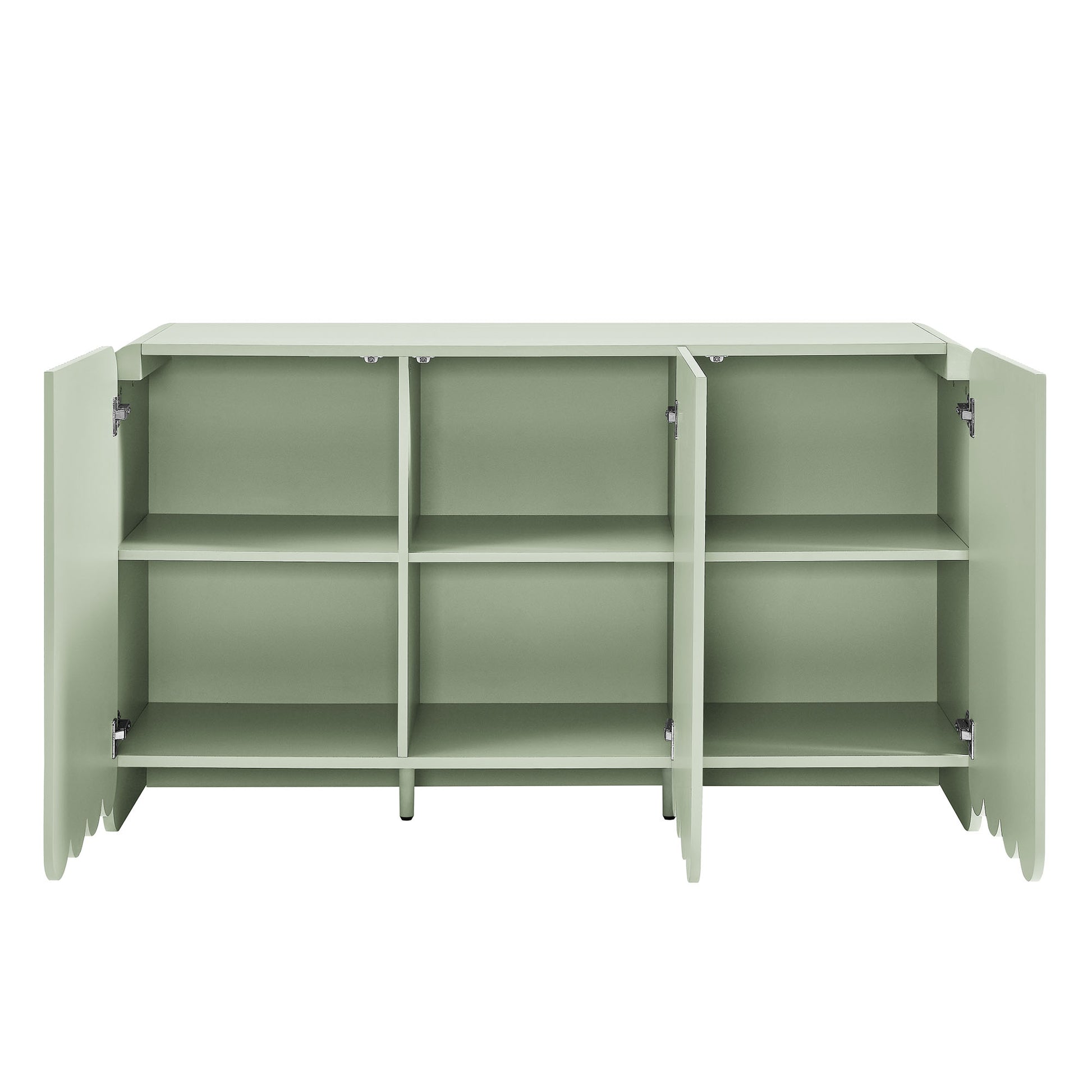 Dahlia Fluted and Scalloped Sideboard Storage Cabinet by Modway - Best Buy Furniture