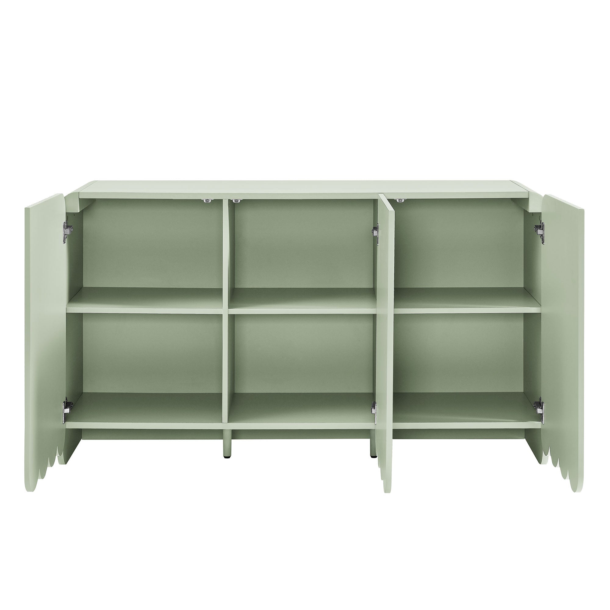 Dahlia Fluted and Scalloped Sideboard Storage Cabinet by Modway - Best Buy Furniture