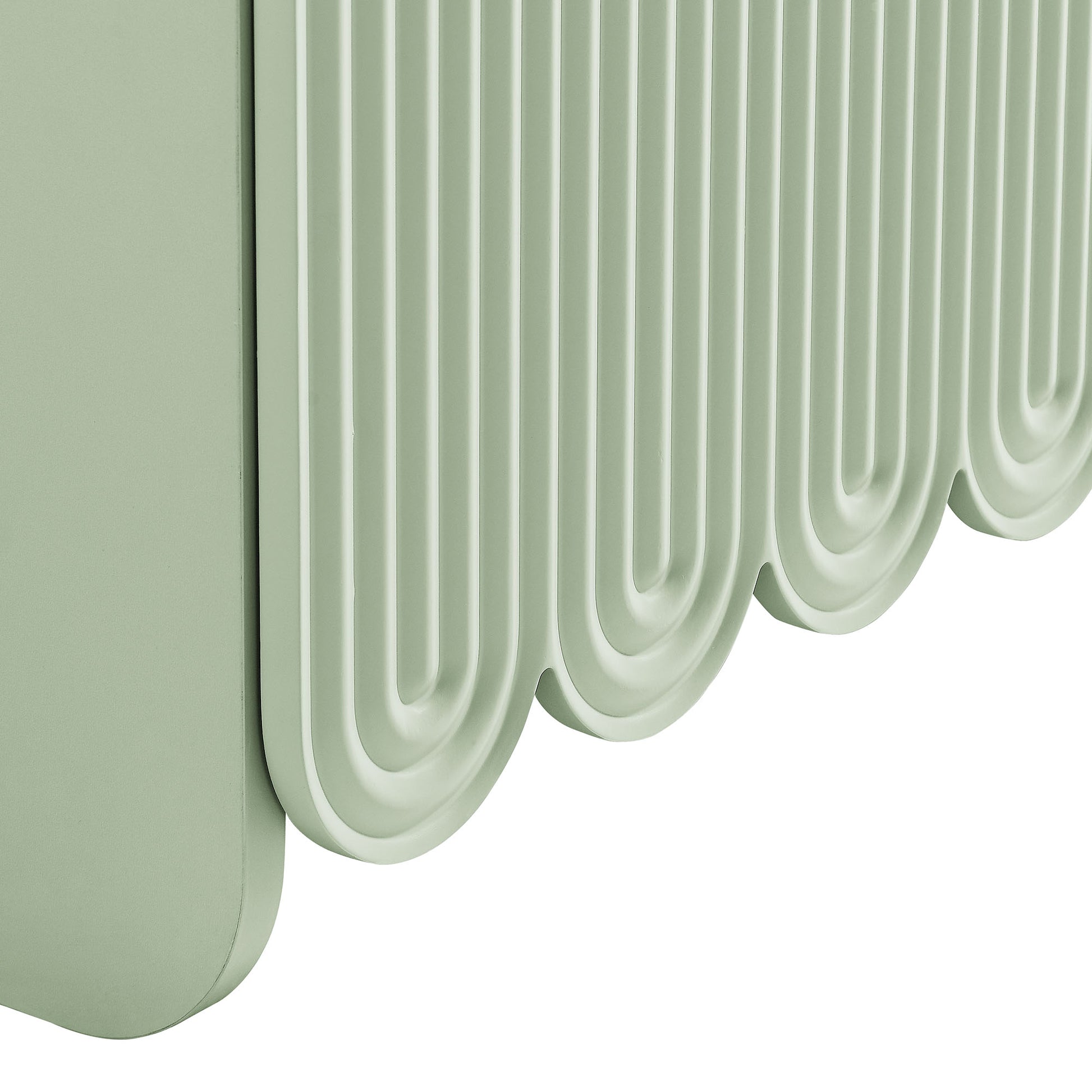 Dahlia Fluted and Scalloped Sideboard Storage Cabinet by Modway - Best Buy Furniture