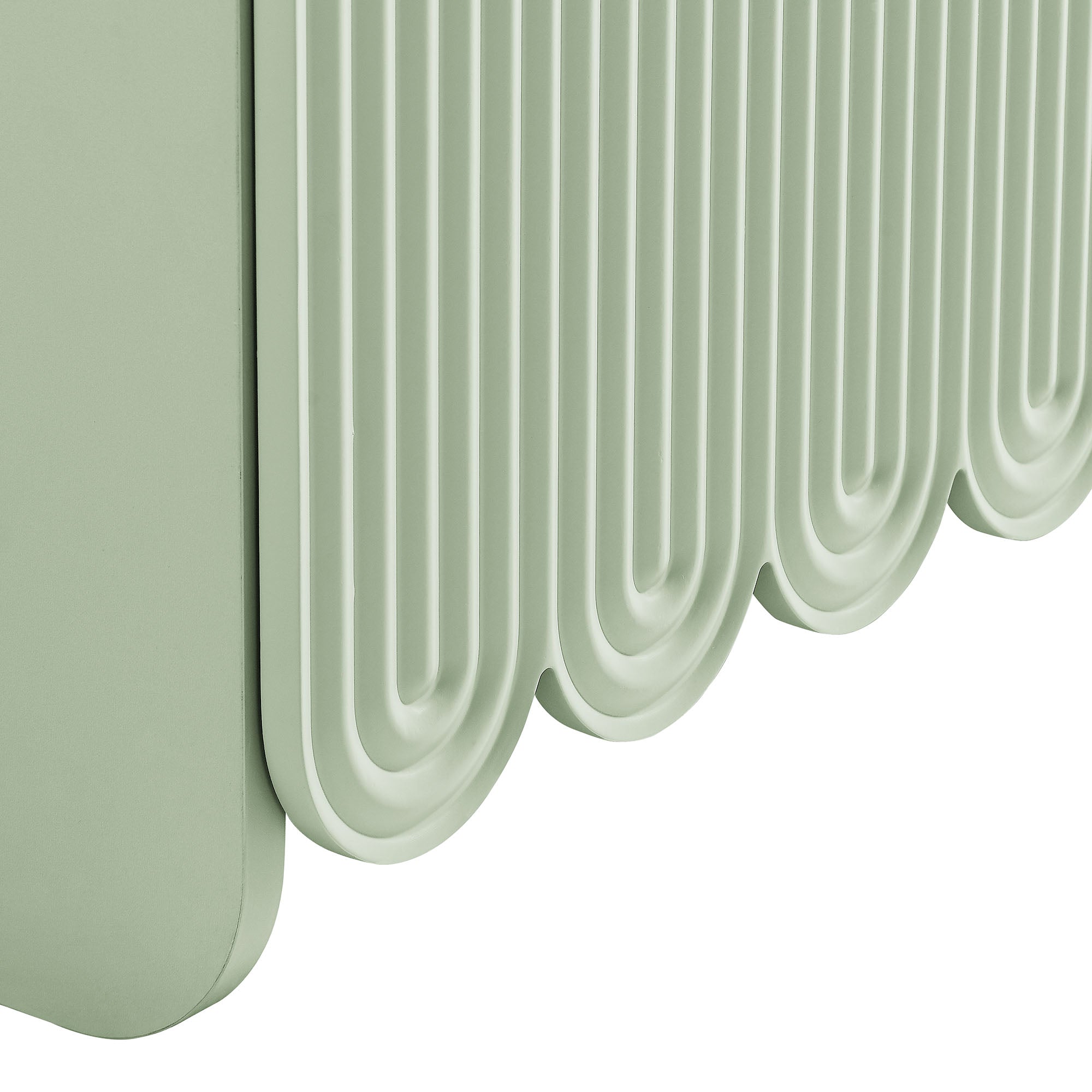 Dahlia Fluted and Scalloped Sideboard Storage Cabinet by Modway - Best Buy Furniture