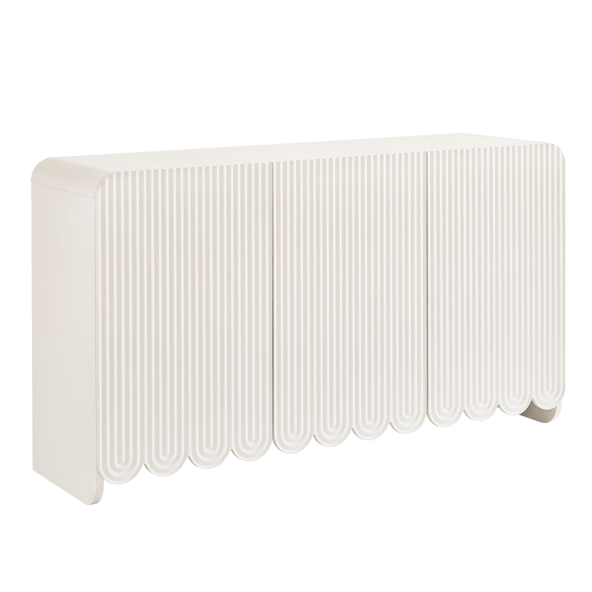 Dahlia Fluted and Scalloped Sideboard Storage Cabinet by Modway - Best Buy Furniture