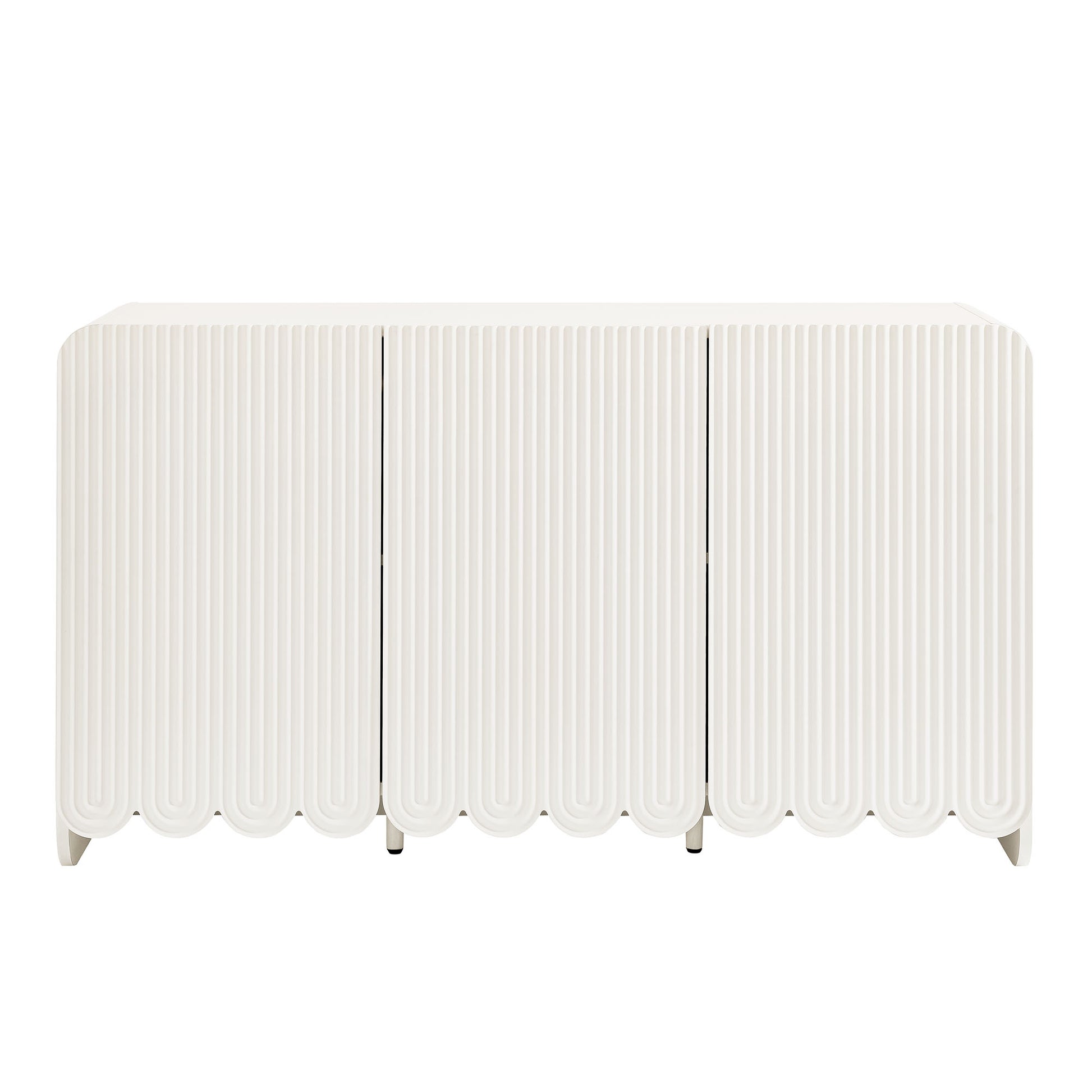 Dahlia Fluted and Scalloped Sideboard Storage Cabinet by Modway - Best Buy Furniture